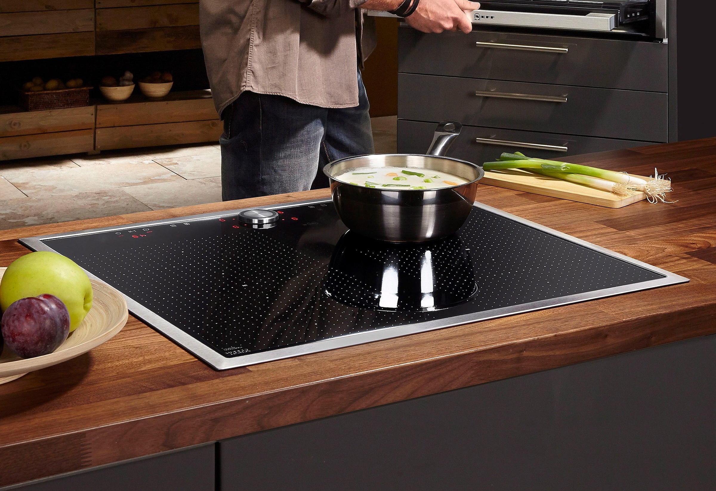 NEFF FlexInduktionsKochfeld von SCHOTT CERAN® »T56BT60N0«, T56BT60N0, mit intuitiver Twist Pad