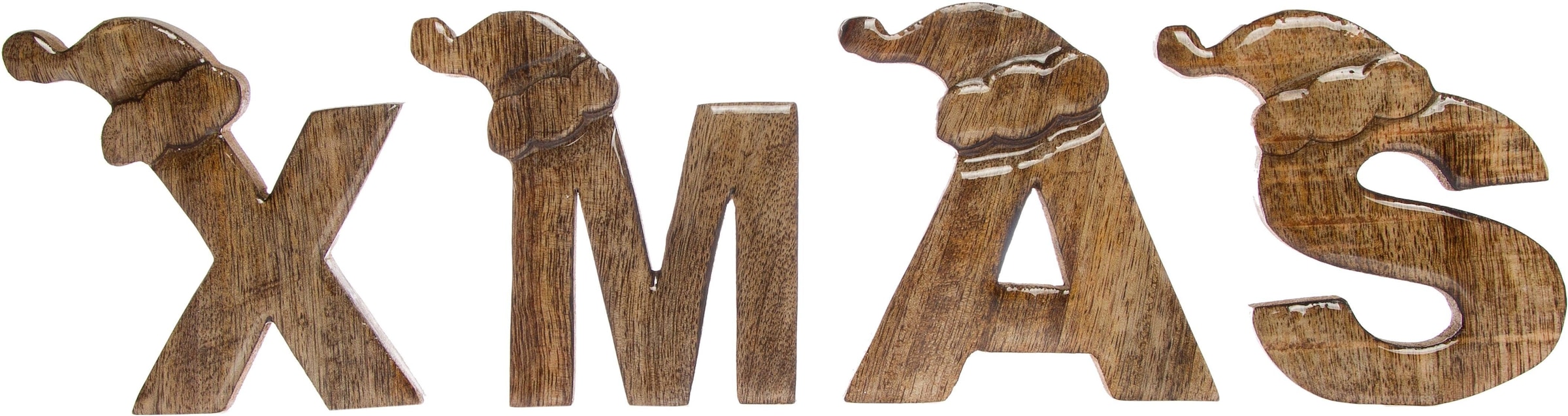 Myflair Möbel & Accessoires Deko-Schriftzug »XMAS, Weihnachtsdeko« kaufen |  BAUR | Deko-Buchstaben