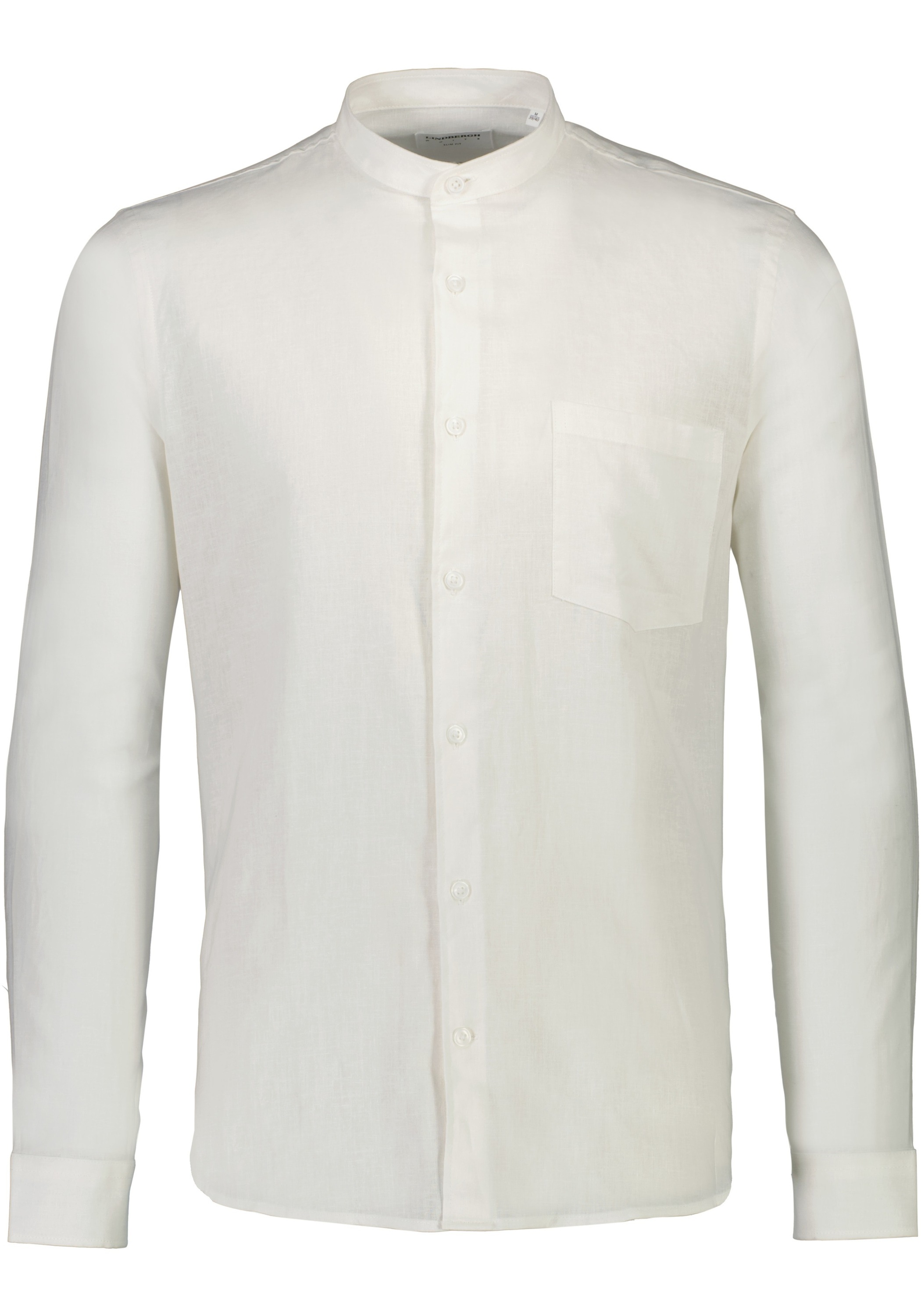 LINDBERGH Leinenhemd »Leinenhemd (Langarm) Slim Fit«