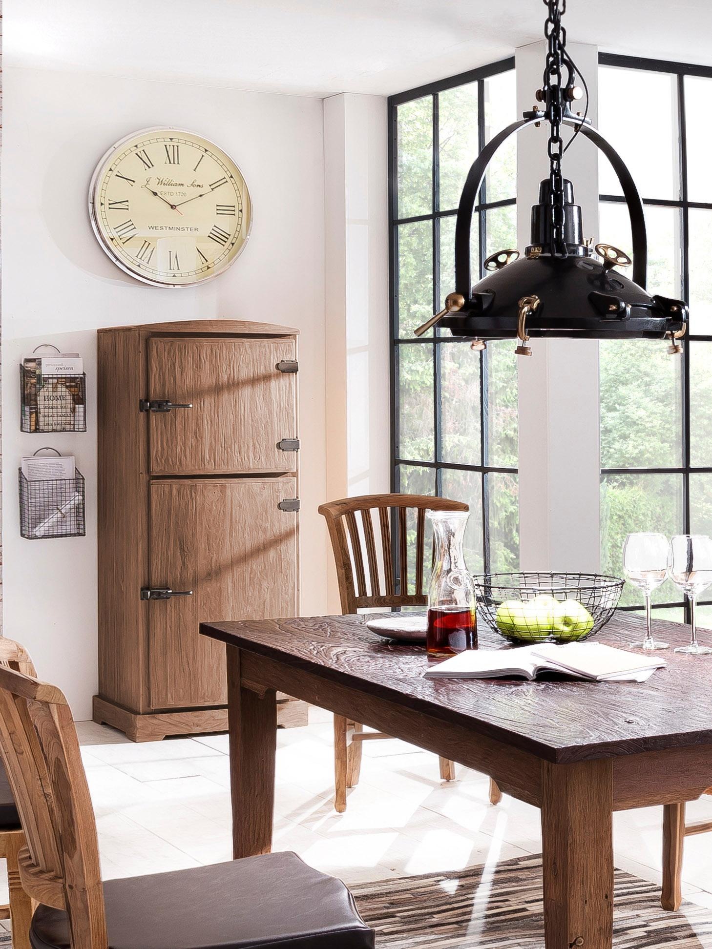 SIT Esstisch »Seadrift«, recyceltes Teak-Altholz, Shabby Chic, Vintage