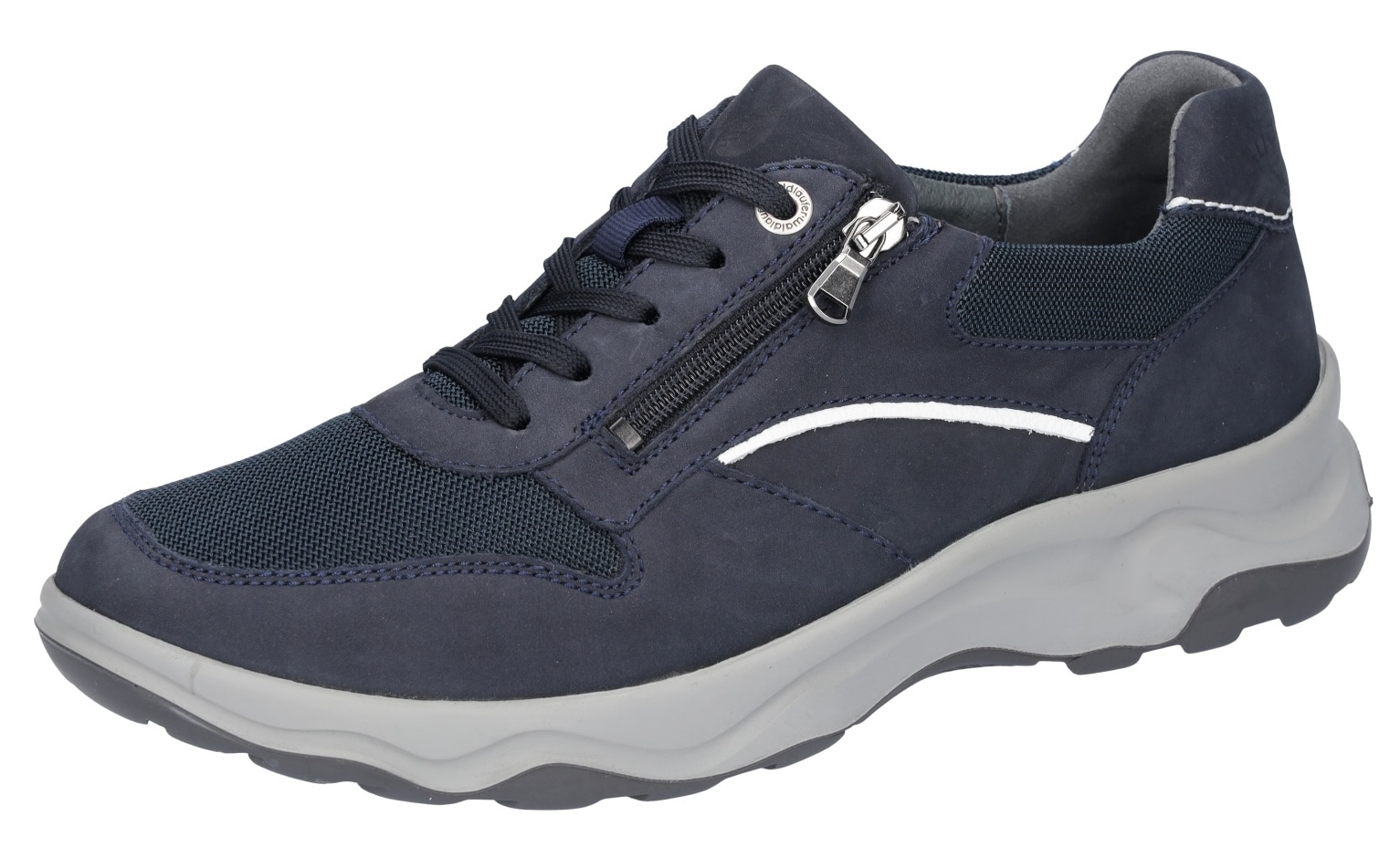 Waldläufer Sneaker "H-MAX", Schnürschuh, Halbschuh mit zusätzlichem Reißver günstig online kaufen