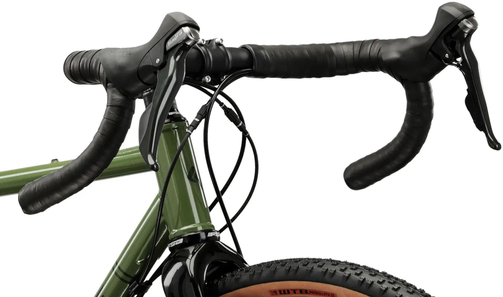 Kross Gravelbike »Gravelbike Esker 1.0 grün 20 Gänge«, 20 Gang, Shimano, GRX RX400 Schaltwerk, Kettenschaltung
