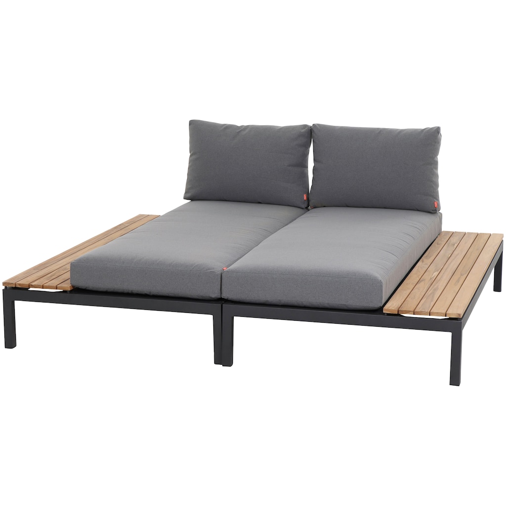 Siena Garden Loungesofa »Alvida«, Recamiere links, BxTxH: 102x177x84 cm