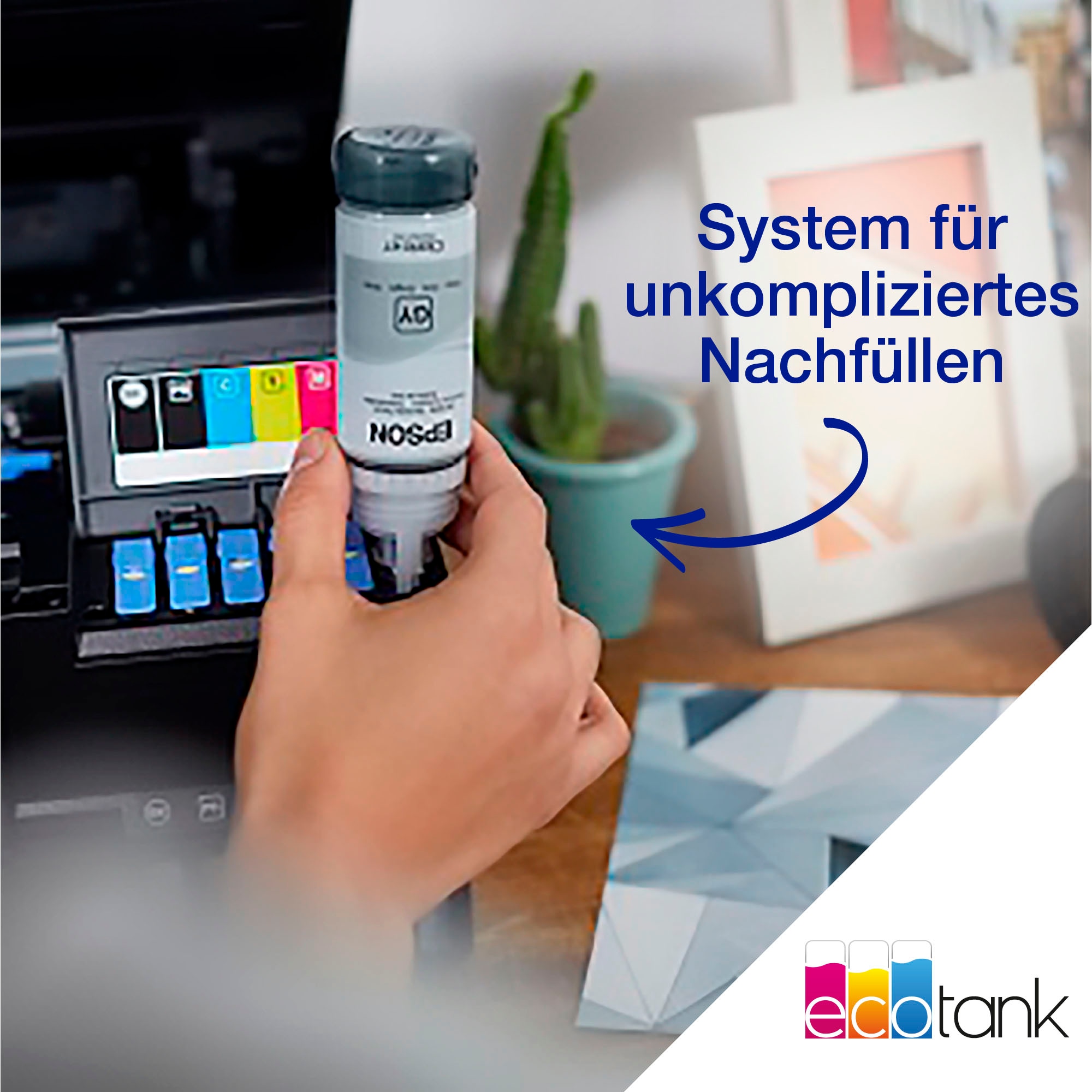 Epson Tintenstrahldrucker »EcoTank ET-8550« 3-in-1-Multifunktionsgerät für den alltäglichen Gebrauch