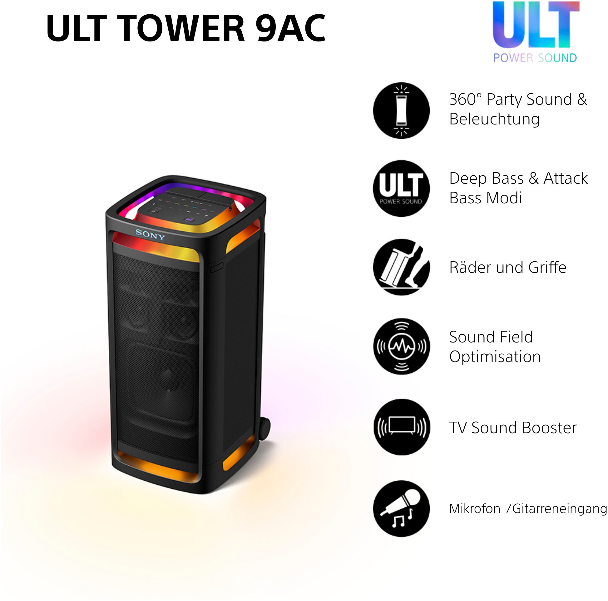 Sony Party-Lautsprecher »SRS-ULT900AC«