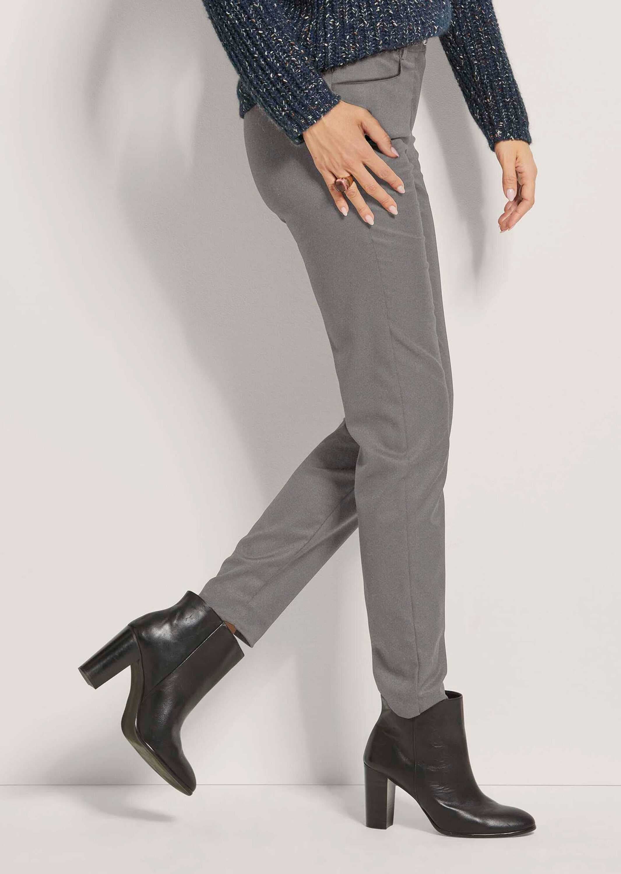 MADELEINE Stoffhose »Hose Schlanke Stretch-Hose mit Formbund«