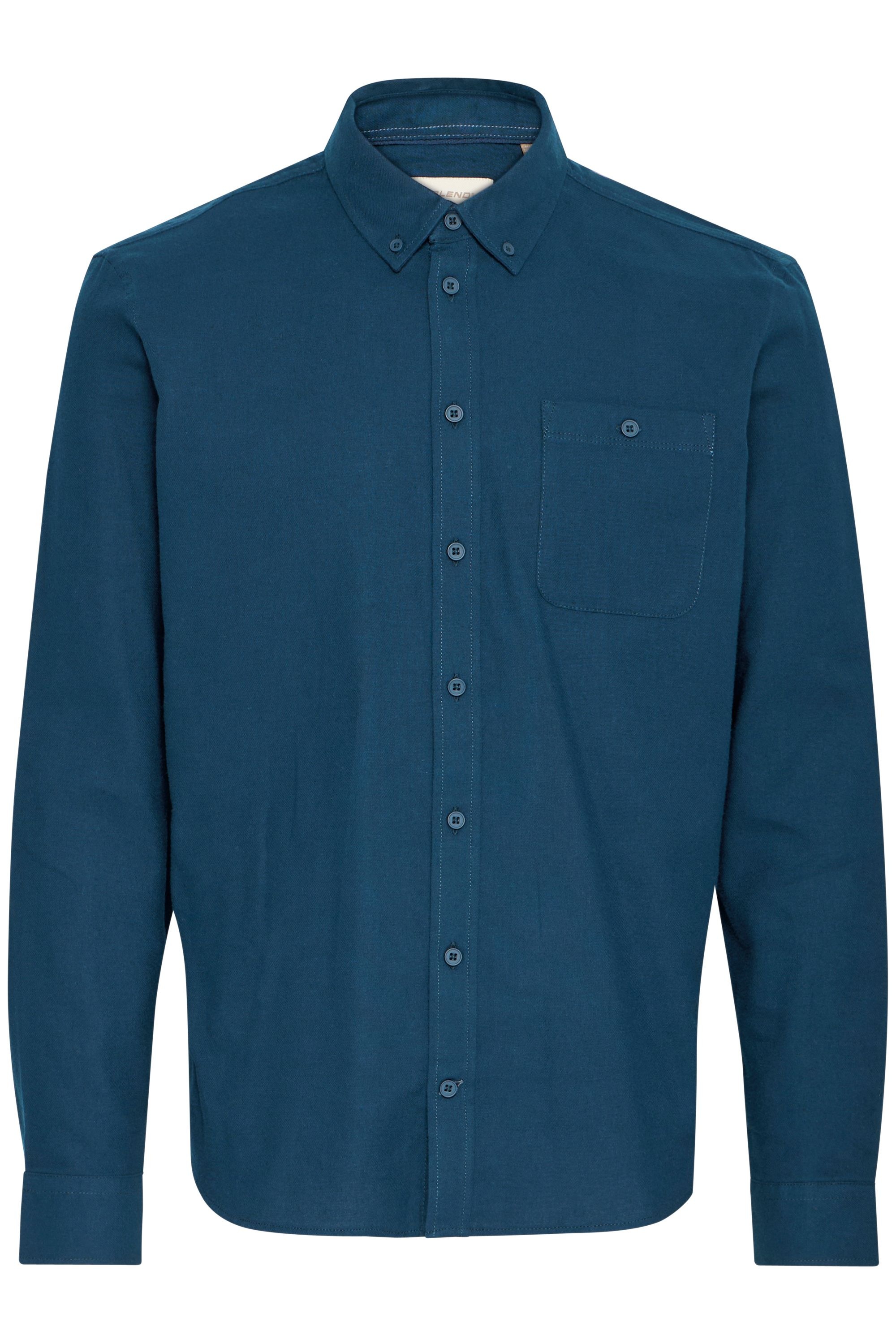 Blend Langarmhemd "BHShirt" Lässiges Langarmhemd mit Brusttasche günstig online kaufen