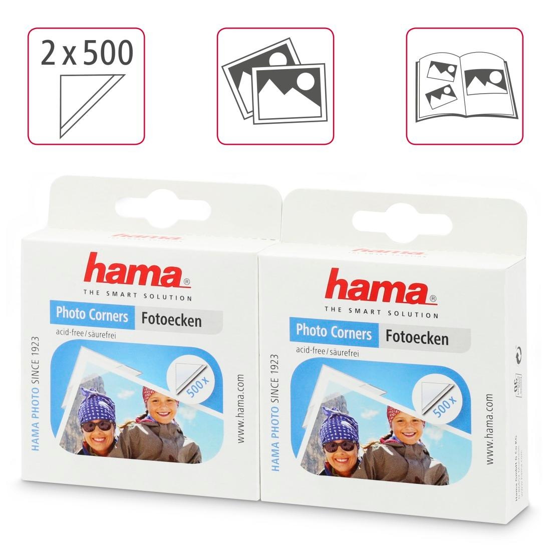 Hama Aufkleber »Fotoecken-Spender Aktion, 2x500 Ecken, Doppelpack«
