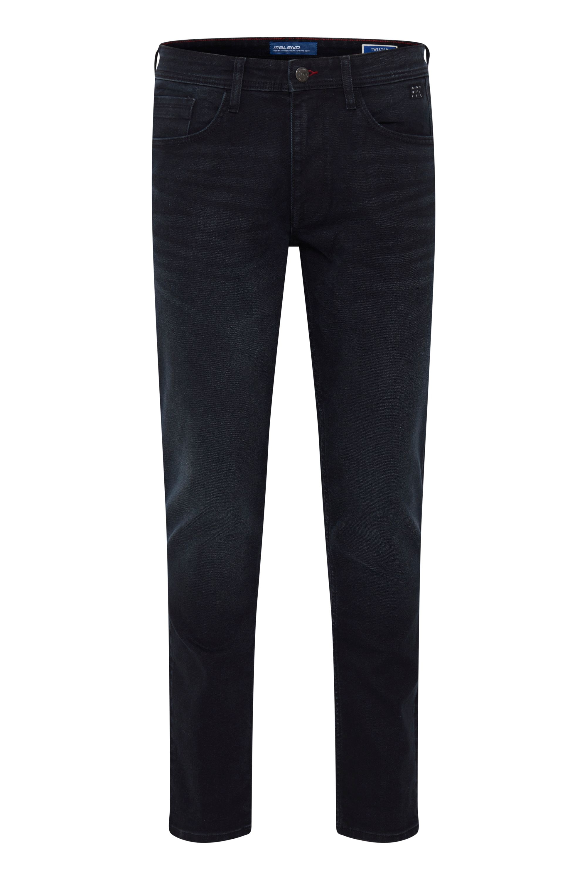 BLEND Herren 5-Pocket-Jeans "5-Pocket-Hose BHTwister", schwarz, Gr. 38, Obermaterial: 98% Baumwolle CO. 2% Elasthan EL., Hosen