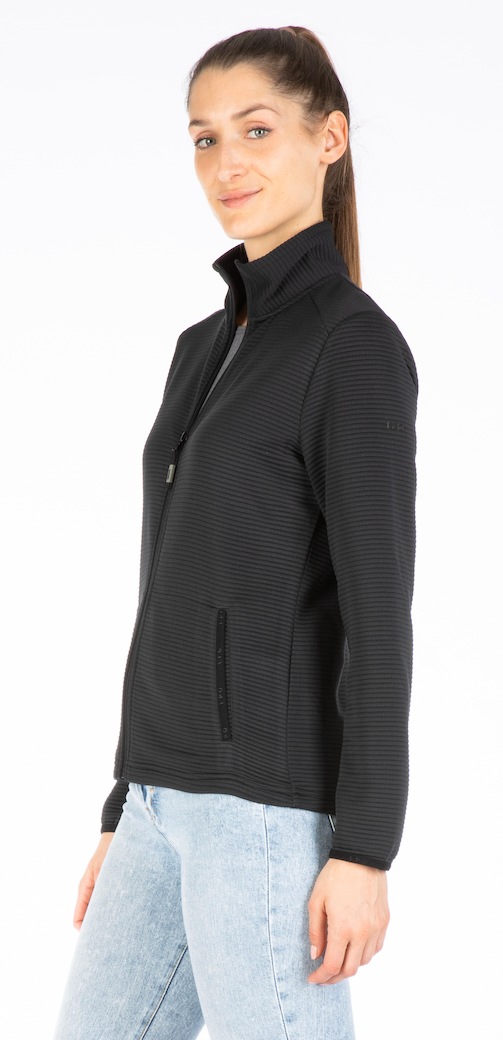 LPO Strickfleecejacke »XARA WMN«, mit Stehkragen