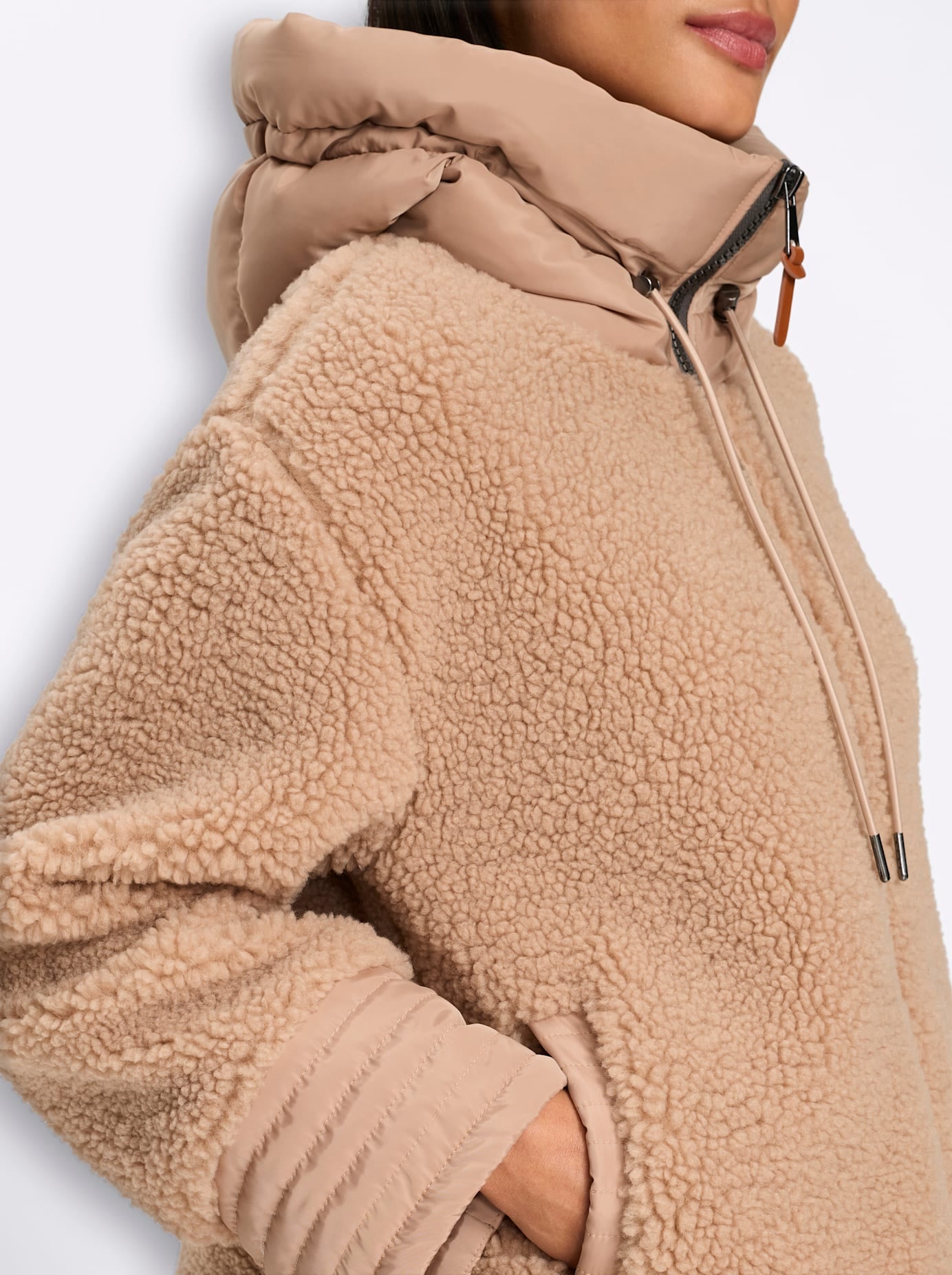 heine Langjacke mit Kapuze