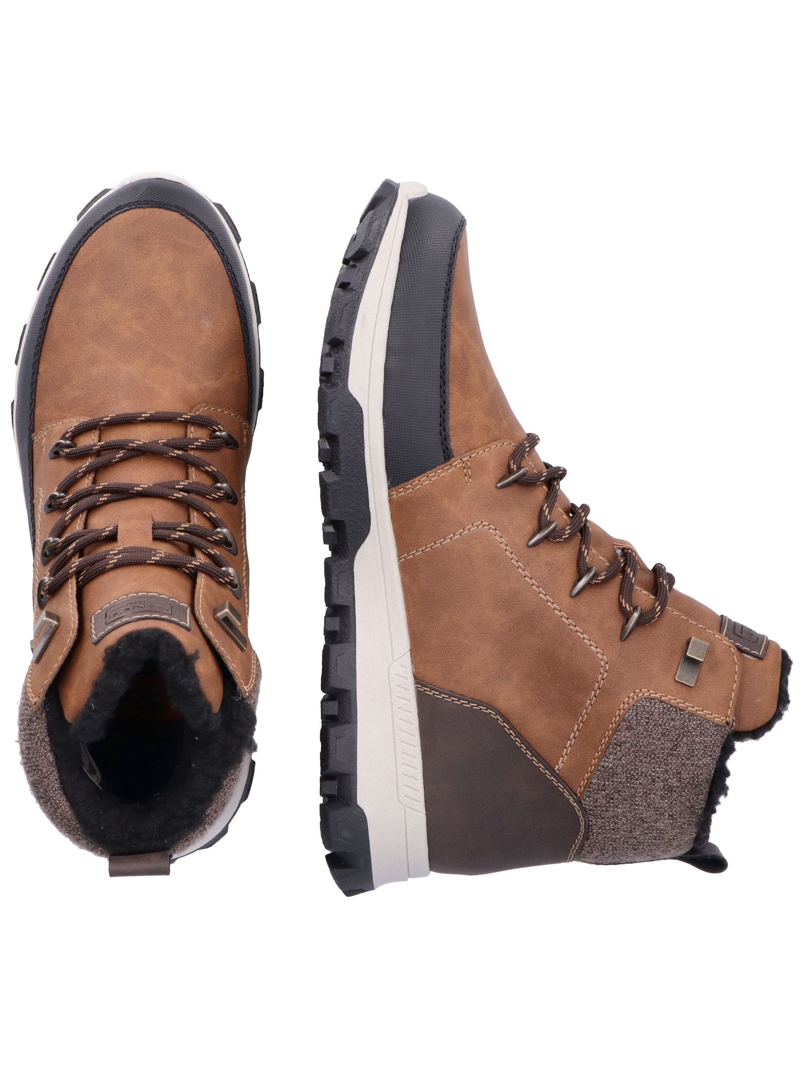 Rieker Schnürstiefelette »Rieker Stiefelette Lederimitat«