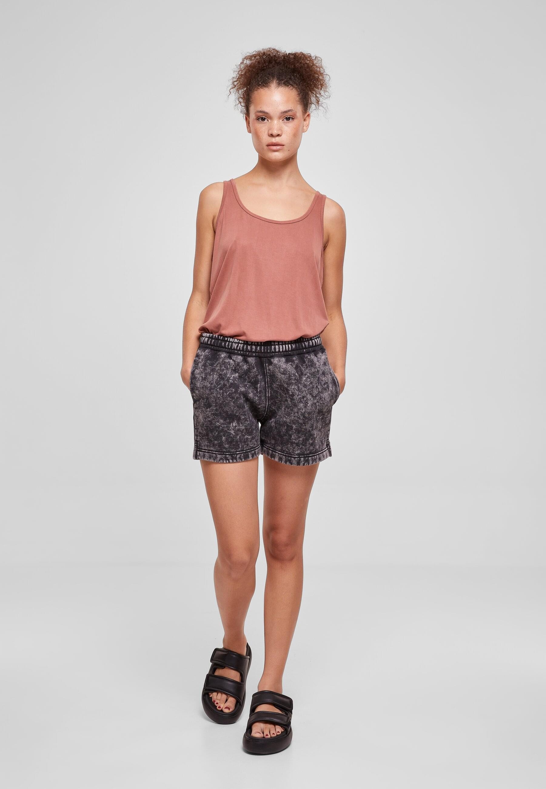 URBAN CLASSICS Sweatshorts »Urban Classics Damen Ladies Towel Washed Sweat Shorts«, (1 tlg.)