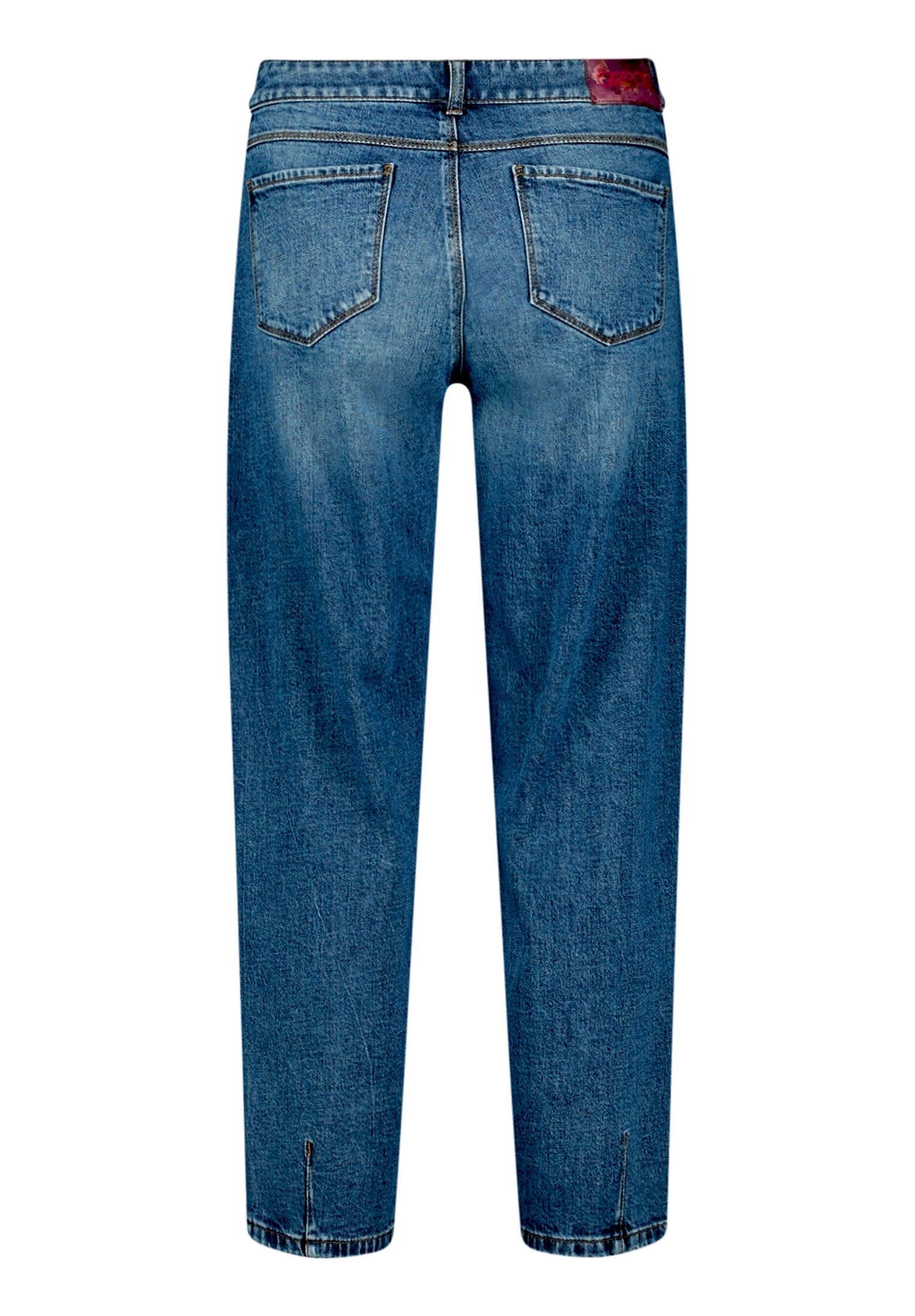 Cartoon Ankle-Jeans »Damen mit Waschung«