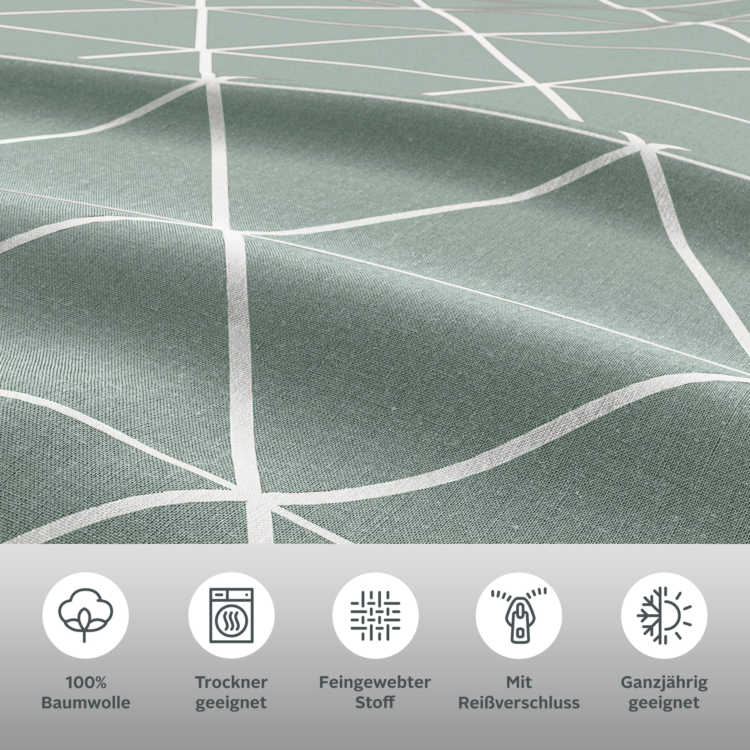 Thumbnail - andas Bettwäsche "Balsby" 2 Stk. tlg.