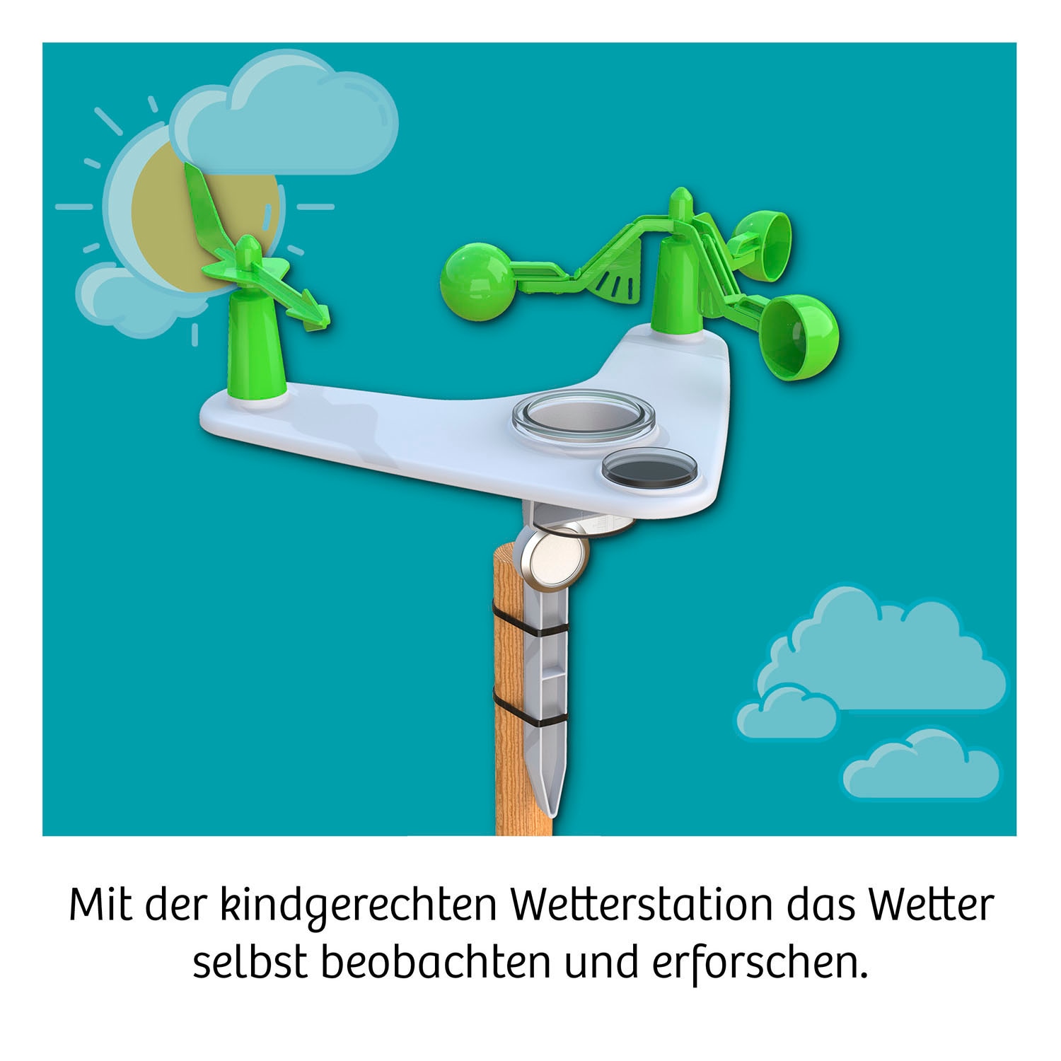 Kosmos Experimentierkasten »Wetterstation«