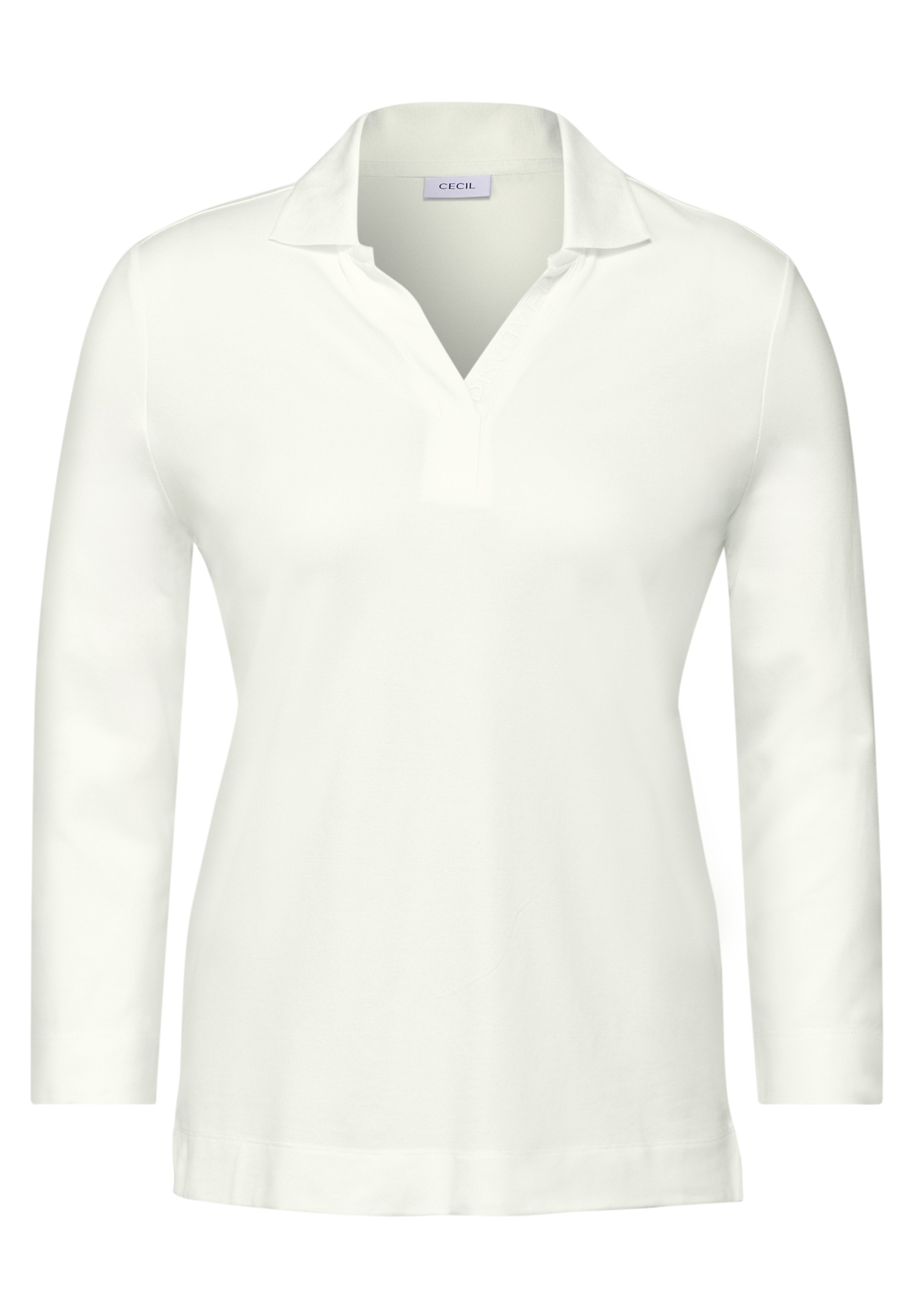 Cecil Poloshirt, mit 3/4 Ärmeln