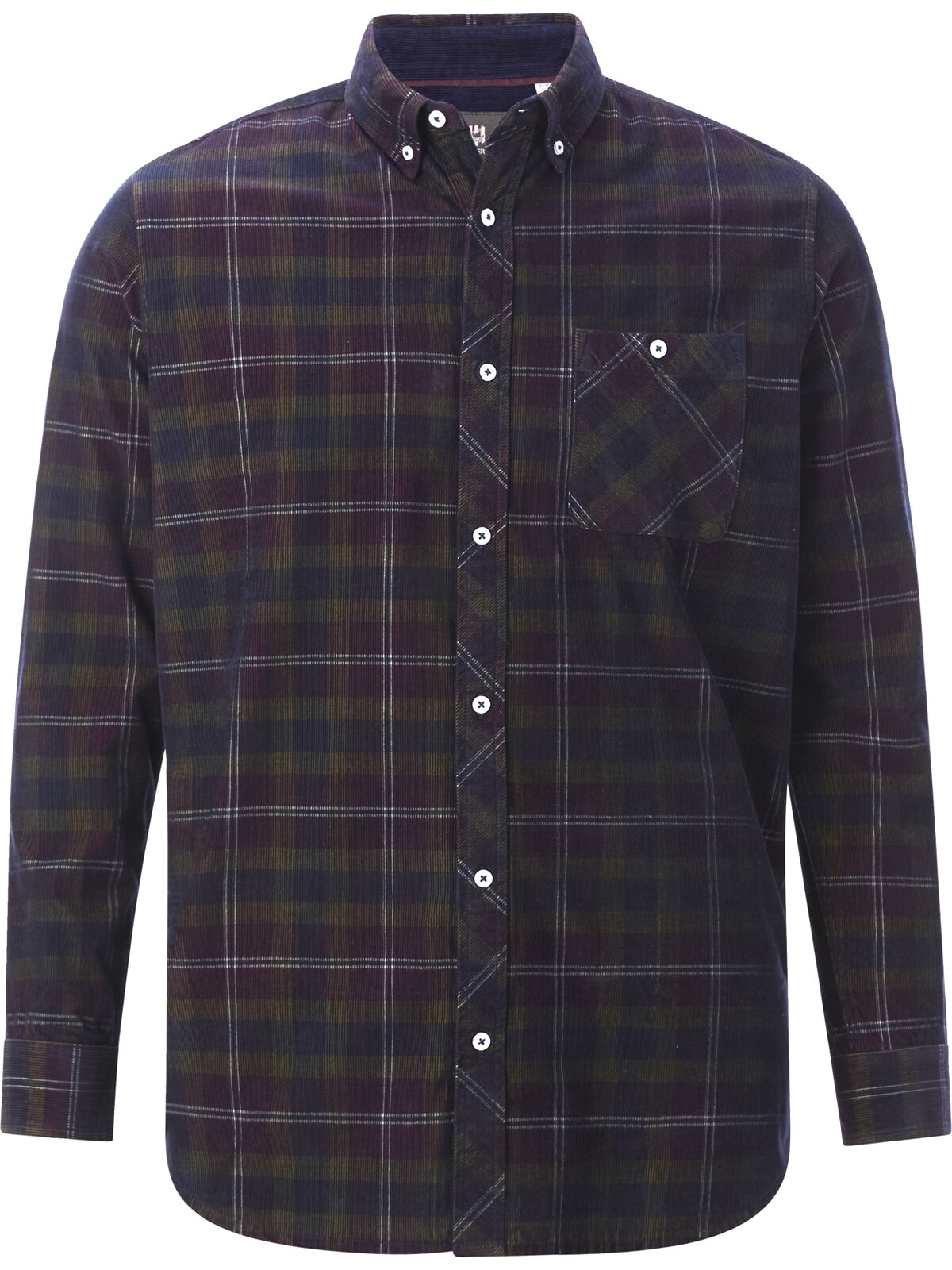 Jan Vanderstorm Karohemd »Cordhemd OLAFSEN«