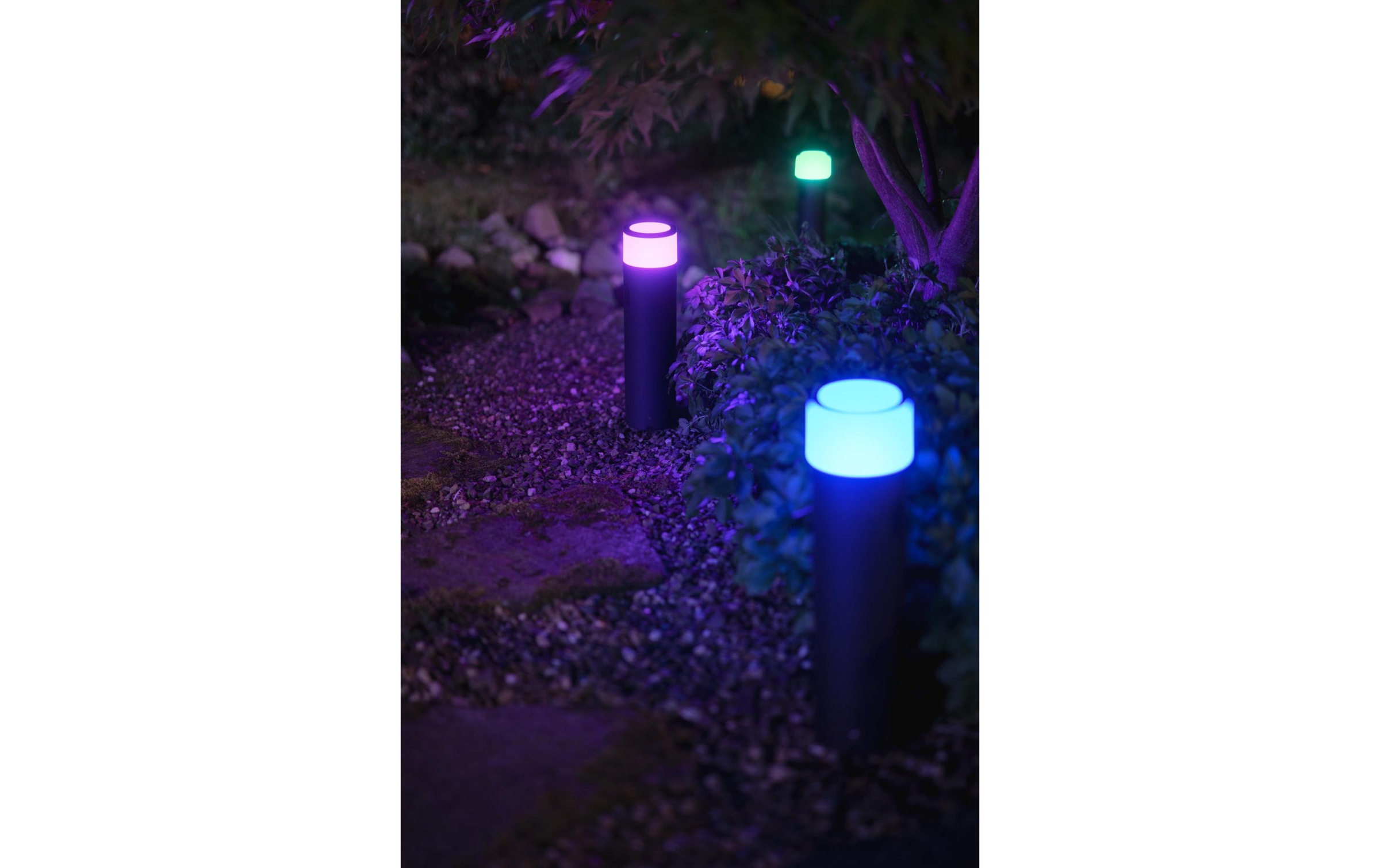 Philips Hue Außen-Stehlampe »C« Farbwechsler | Kaltweiß | Tageslichtweiß | Warmweiß