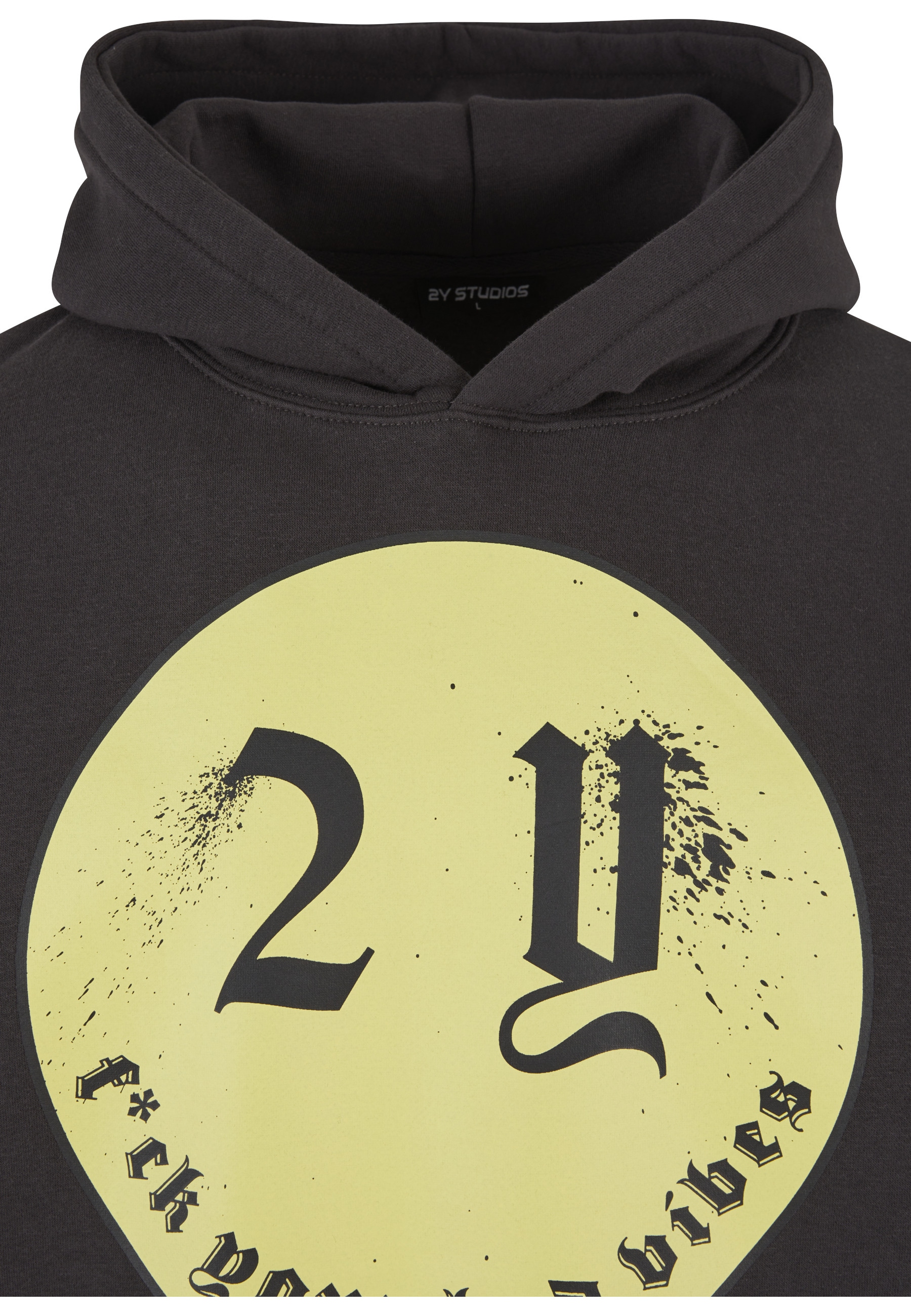 2Y Studios Kapuzensweatshirt »2Y Studios Herren Smiley Oversize Hoodie«, 1 Stk.
