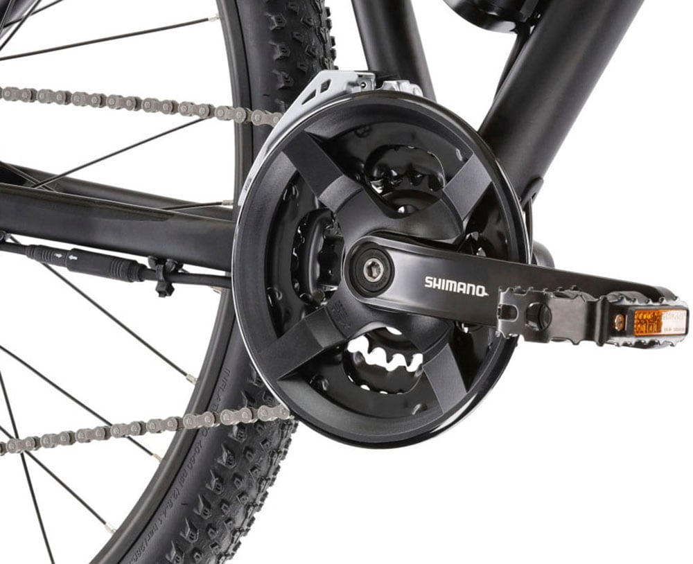 Kross E-Bike »E-MTB Hexagon Boost 1.0 522 29 Zoll schwarz«, 24 Gang, Shimano, ACERA M3020, Heckmotor 250 W