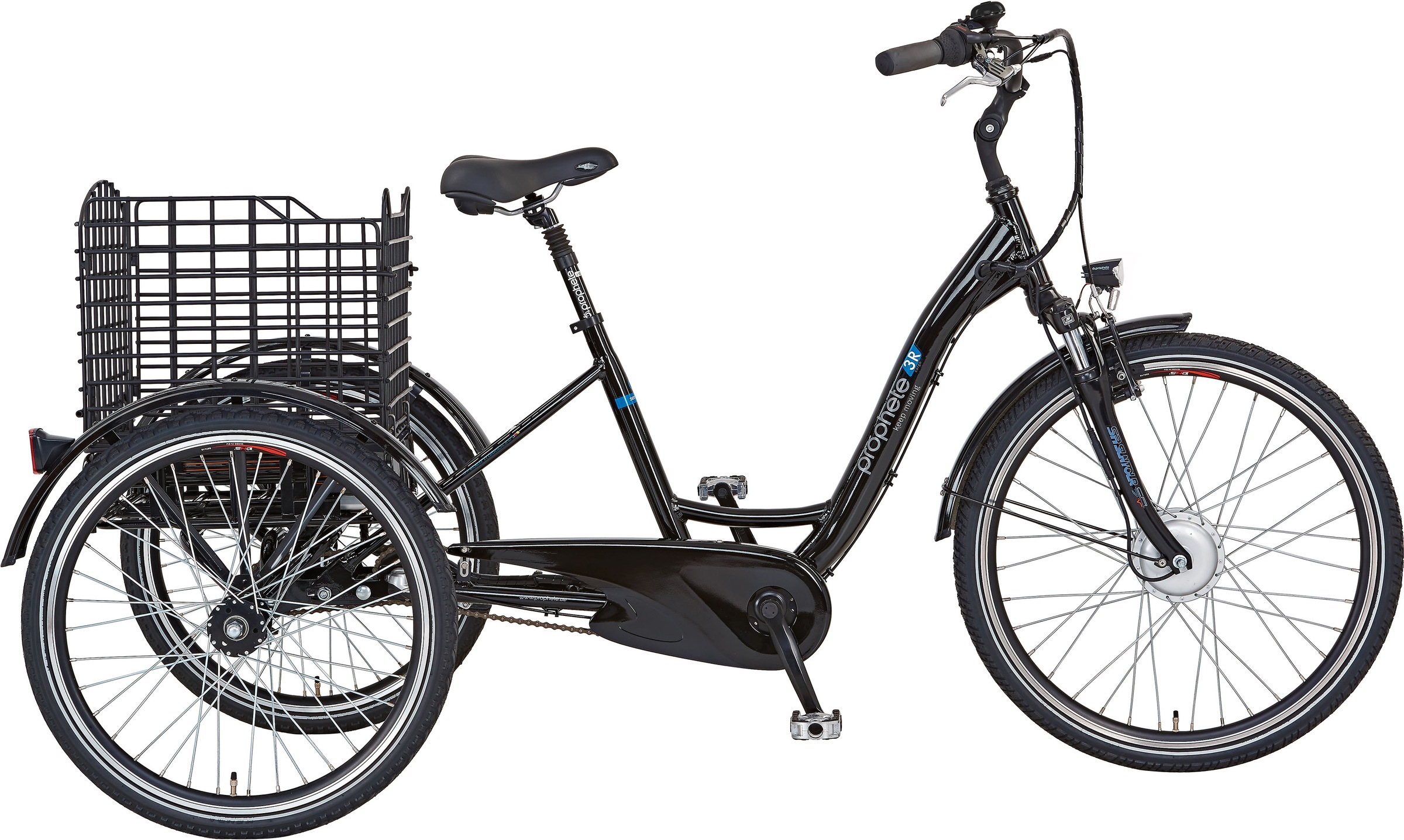 Hochwertig zu extrem niedrigen Preisen Prophete E-Bike »CARGO 250 3R | Nexus, W 3 BAUR Gang, 20.ESL.10«, Shimano, Frontmotor