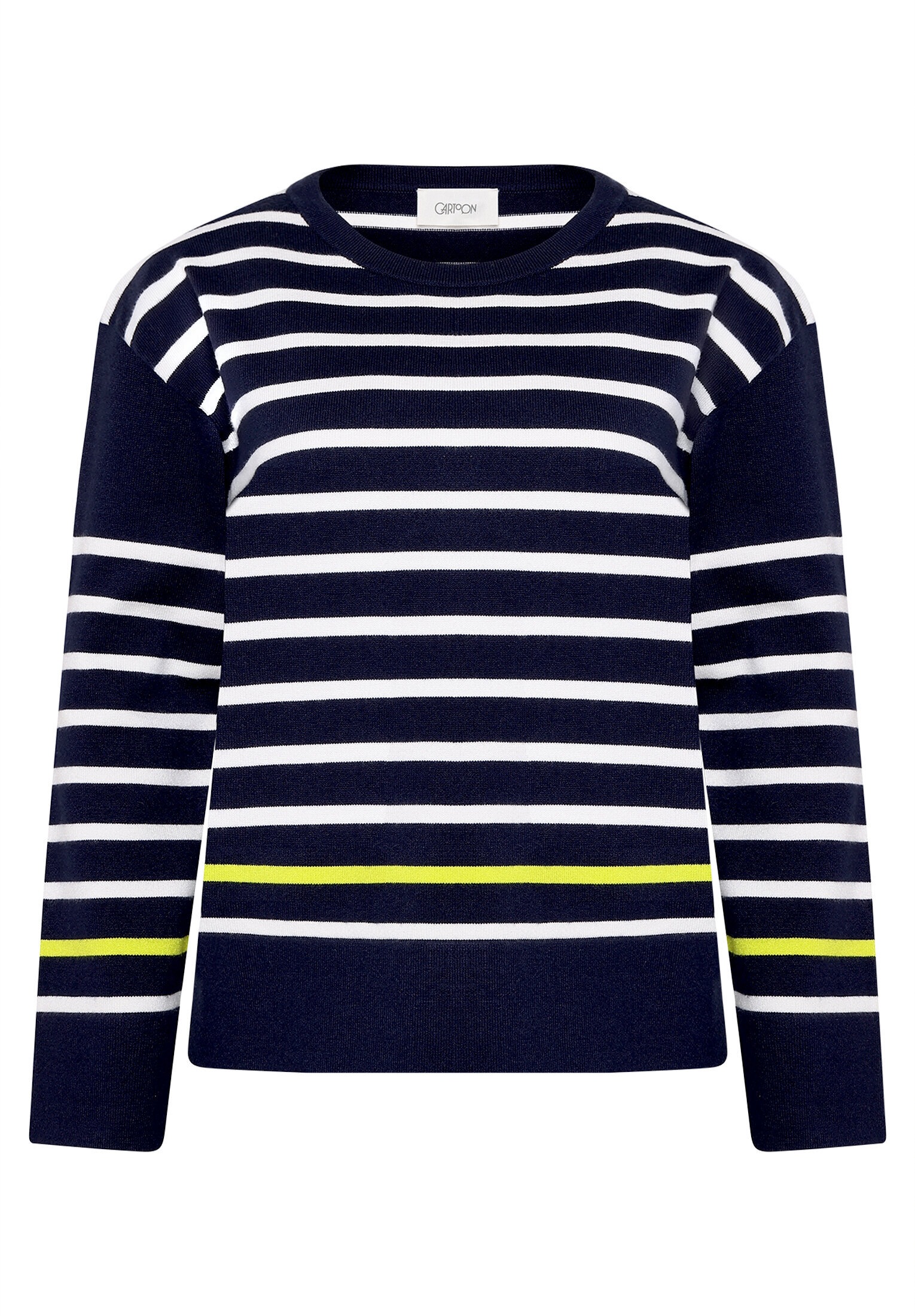 Cartoon Strickpullover »Damen mit Rundhalsausschnitt« 1 tlg.