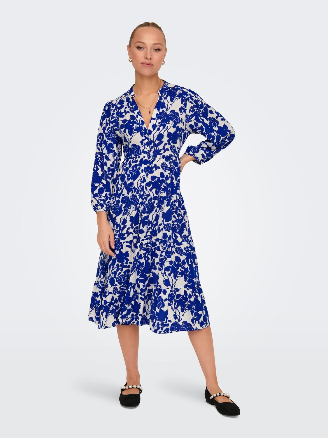 ONLY Tunikakleid "ONLMILANA 7/8 DRESS WVN NOOS", Sommerkleid günstig online kaufen