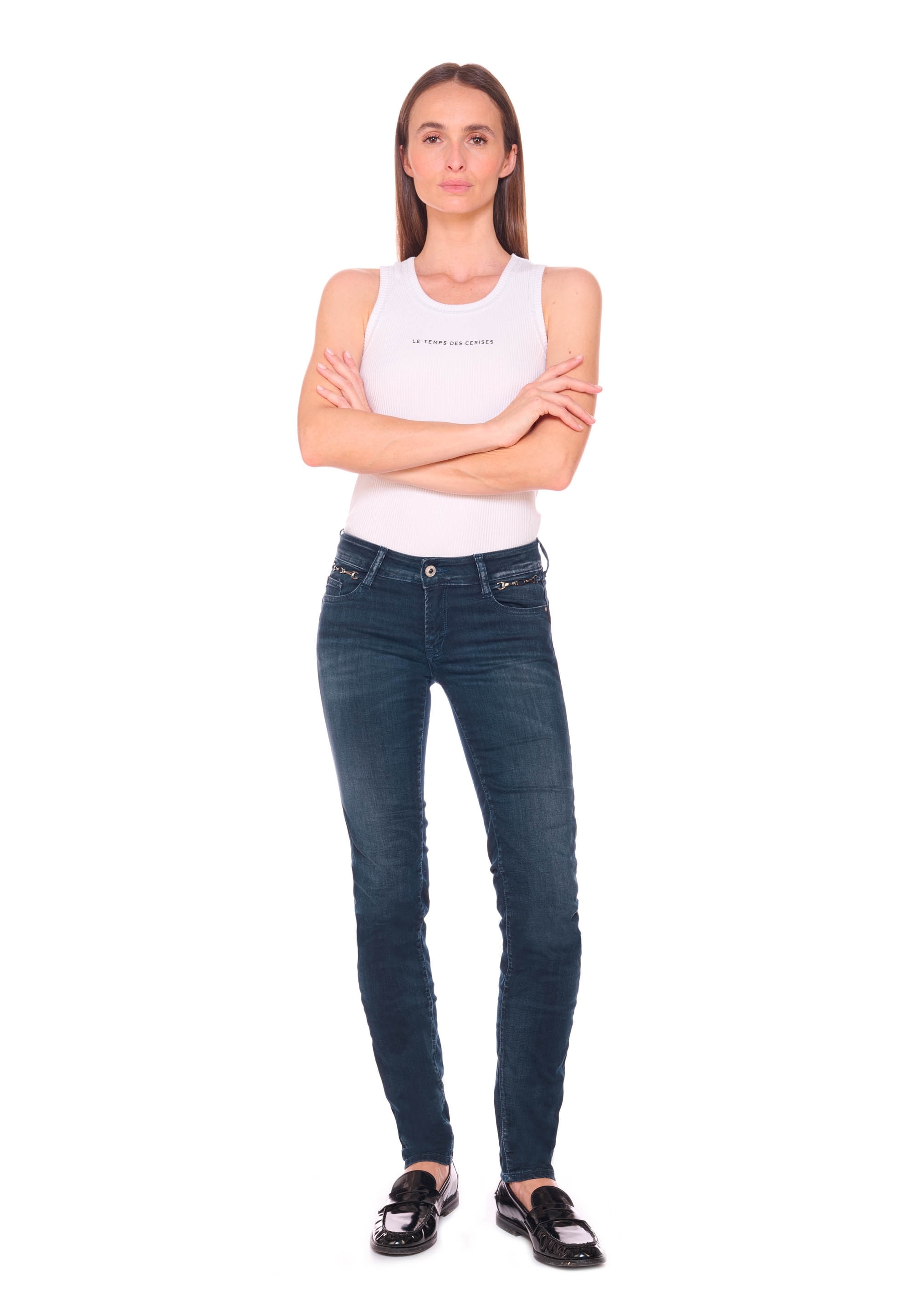 Le Temps Des Cerises Slim-fit-Jeans »PULP«, mit eng anliegendem Slim Fit-Schnitt