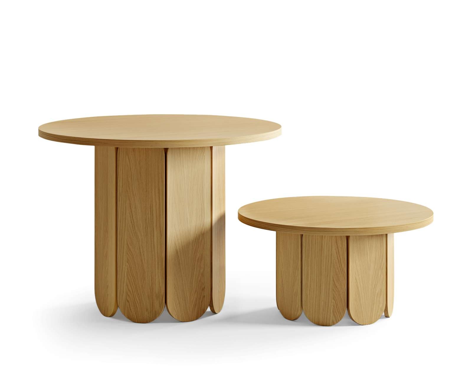 Woodman Couchtisch "Soft" besonderes Design, Breite 78 cm, FSC-zertifiziert günstig online kaufen