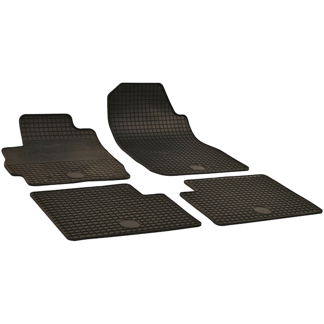 WALSER Passform-Fußmatten, Mazda, 2, Schrägheck, (4 St., 2 Vordermatten, 2  Rückmatten), für Mazda 2 (DE, DH) 07/2007-06/2015 günstig | BAUR