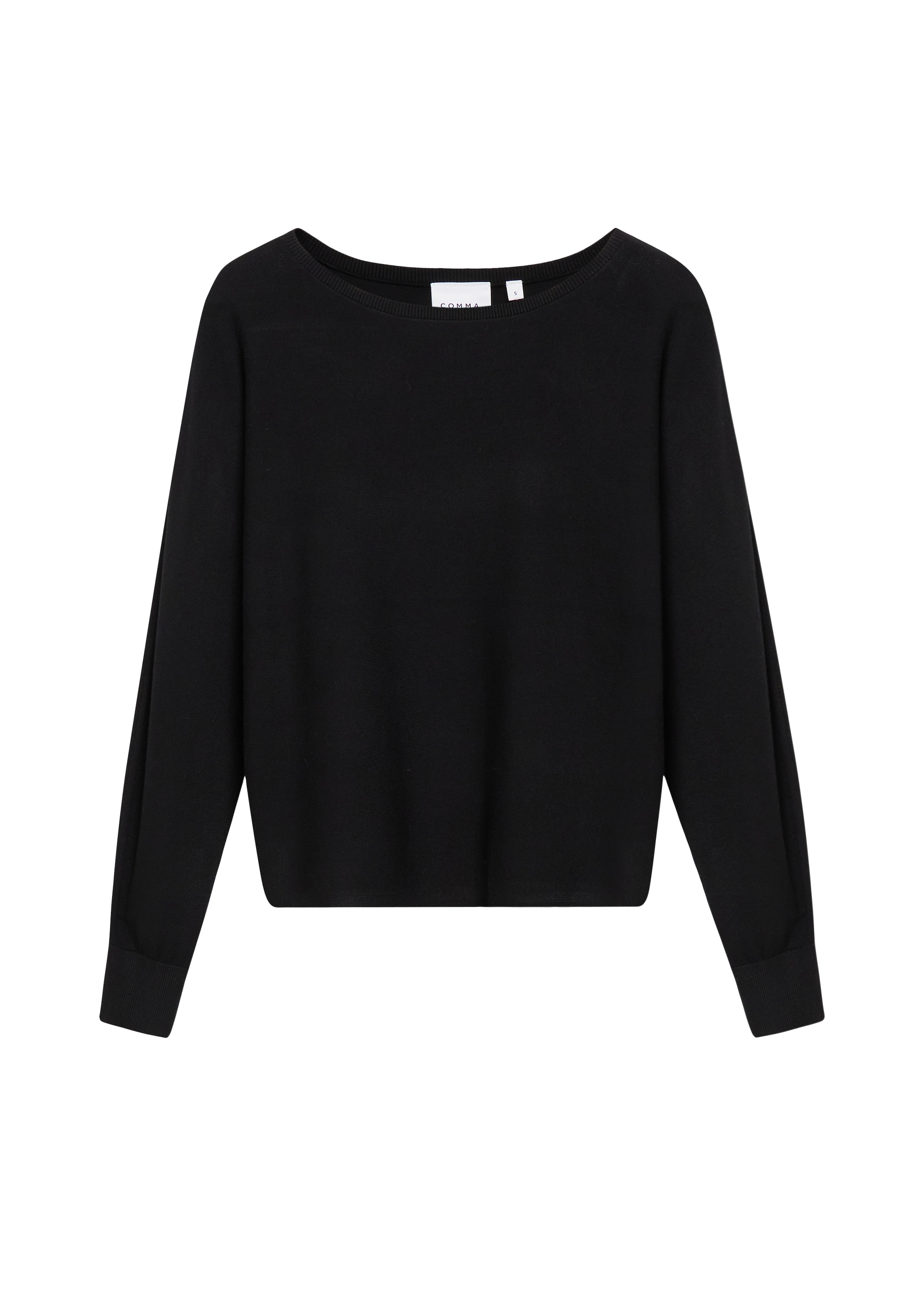 Comma Strickpullover Rundhals / mit Viskose