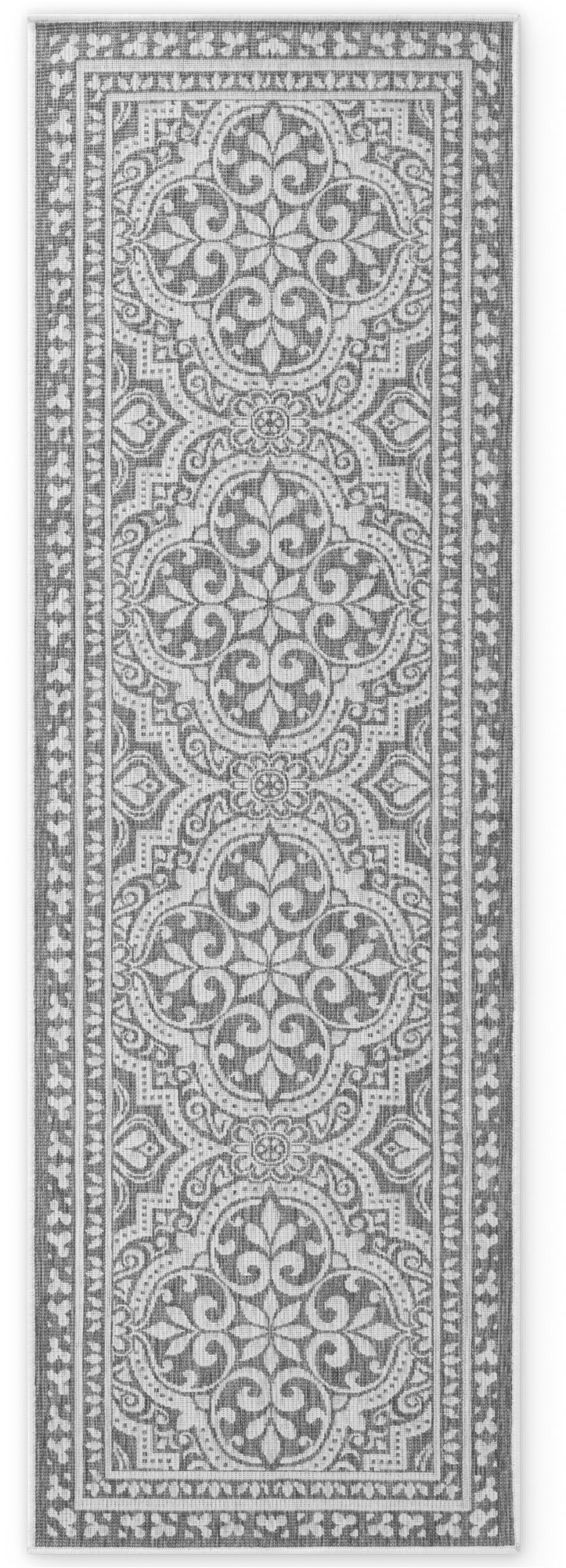 NORTHRUGS Outdoorteppich »Rosel Wendeteppich«, rechteckig, 5 mm Höhe, In und Outdoor, Flachgewebe, wetterfest, pflegeleicht, robust