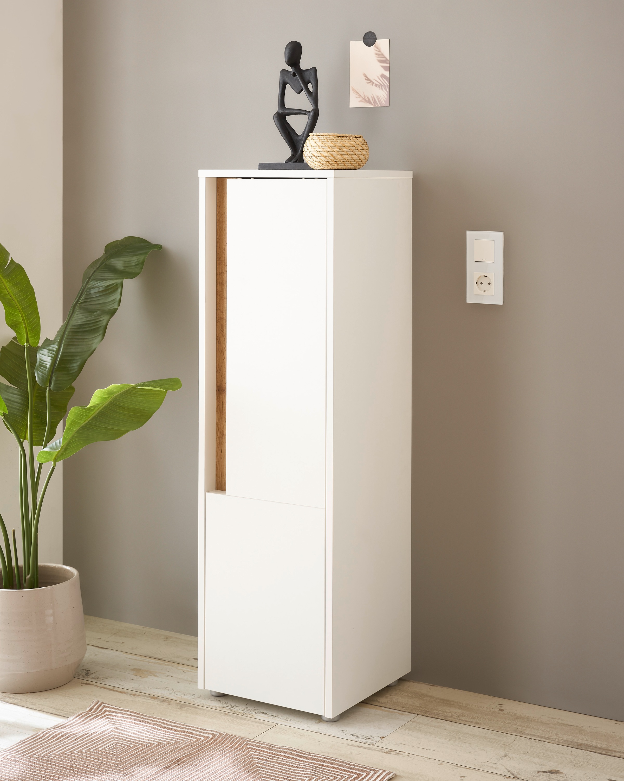 Home affaire Midischrank "CITY/GIRON, Badschrank mit Griffmulde, Hochschran günstig online kaufen