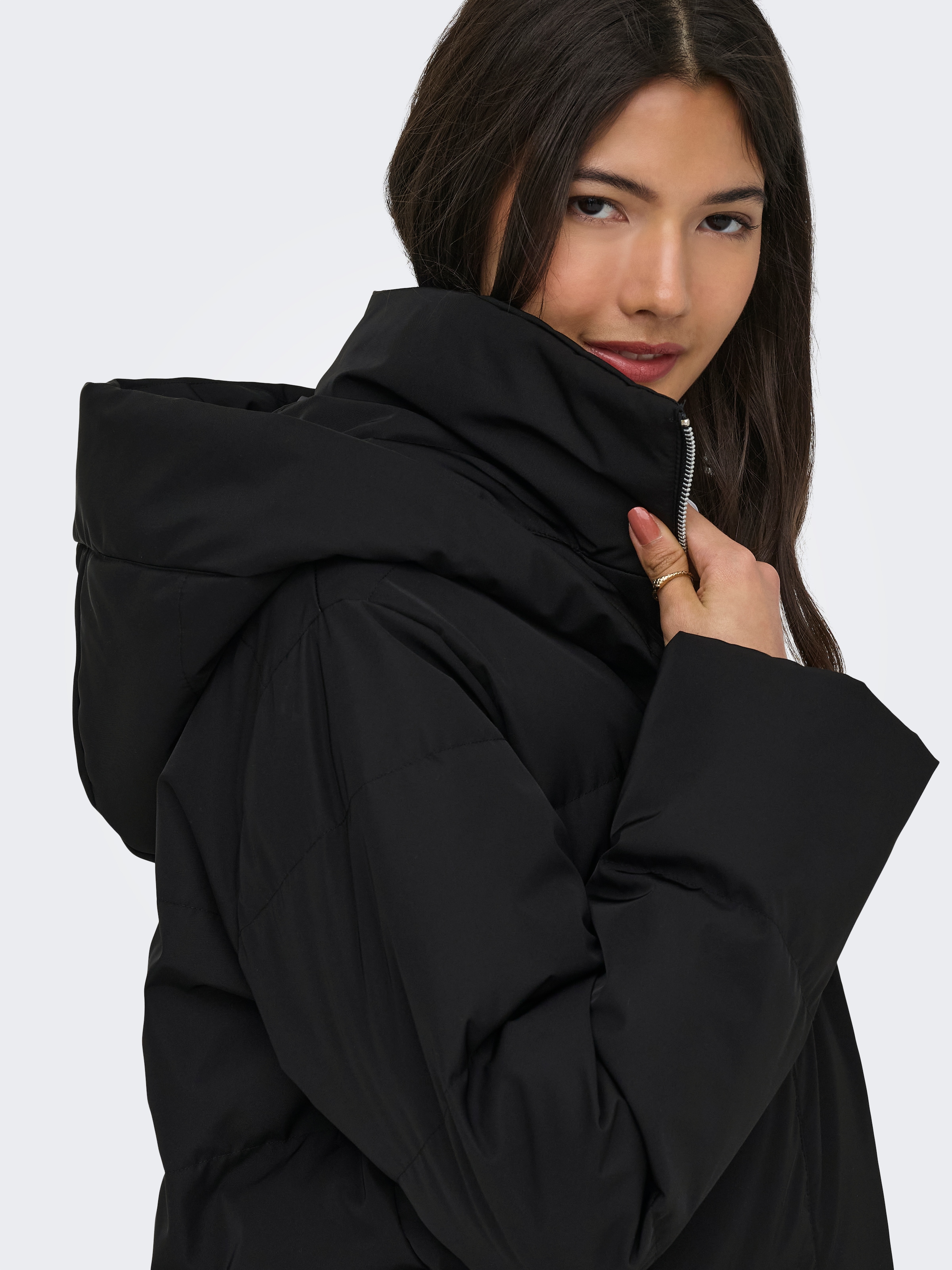 ONLY Steppmantel »ONLSUM DOWN PUFFER COAT CC OTW« Kunstfaser