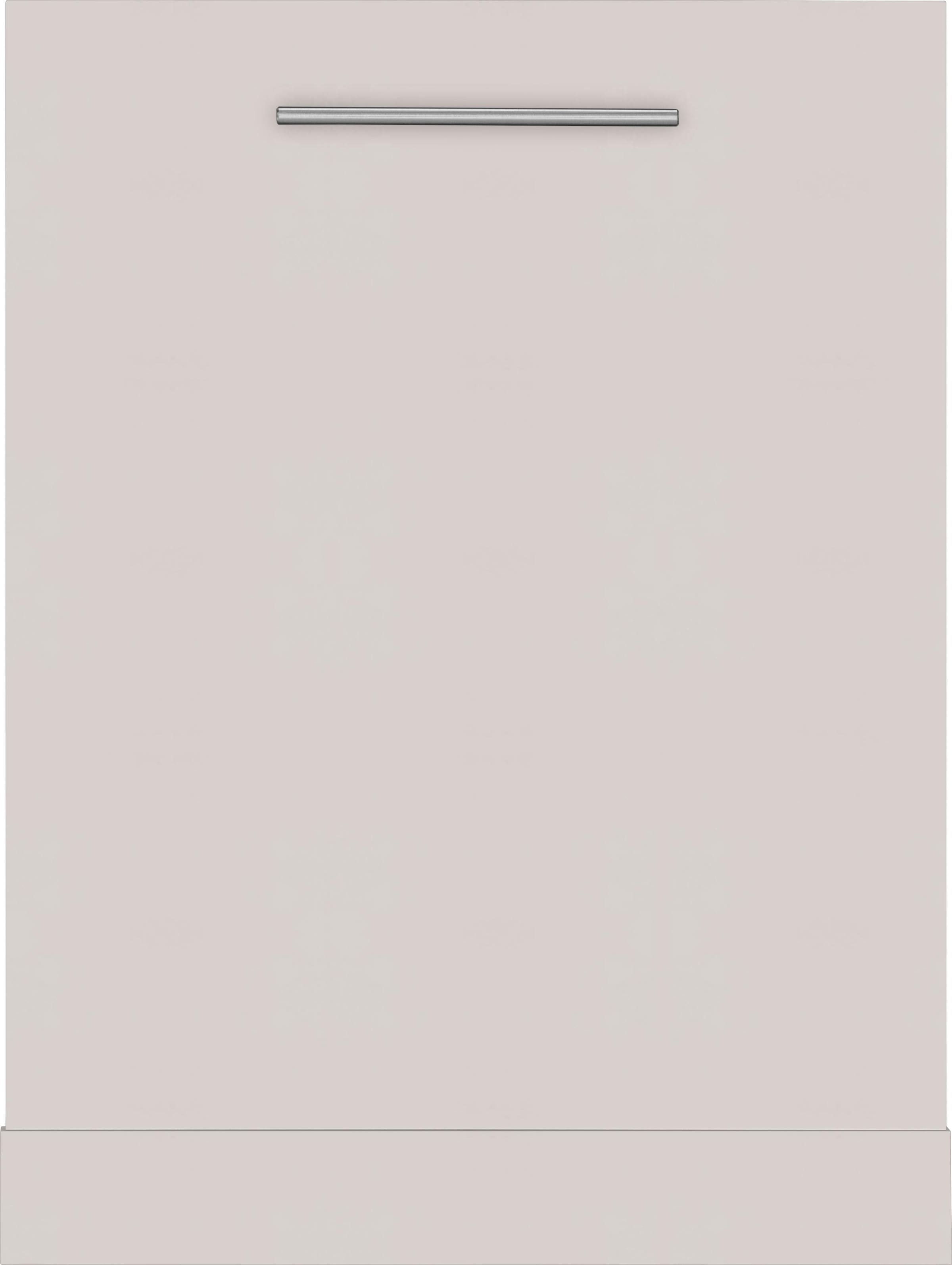 Frontblende WIHO KÜCHEN, B:59,4cm H:71,5cm, beige, Holzwerkstoff, Möbelblenden, "Cali, TOPSELLER", 60 cm breit, für vollintegrierbaren Geschirrspüler