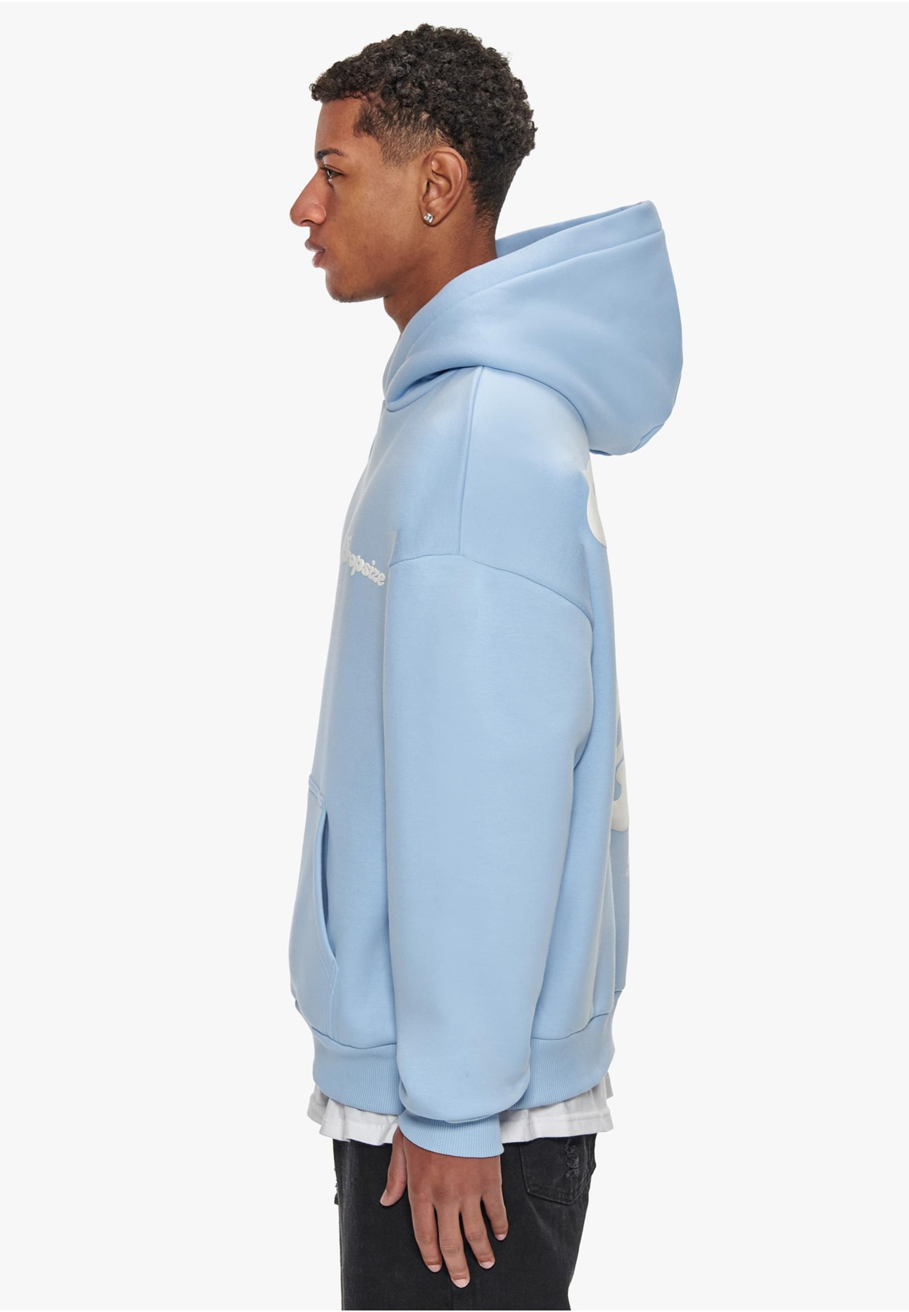 Dropsize Kapuzensweatshirt »Dropsize Herren Dropsize Heavy Oversize Sky iSthe Limit Hoodie«, (1 tlg.)