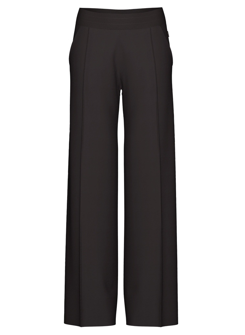 Trigema Jerseyhose "TRIGEMA Jogginghose mit weitem Bein" günstig online kaufen