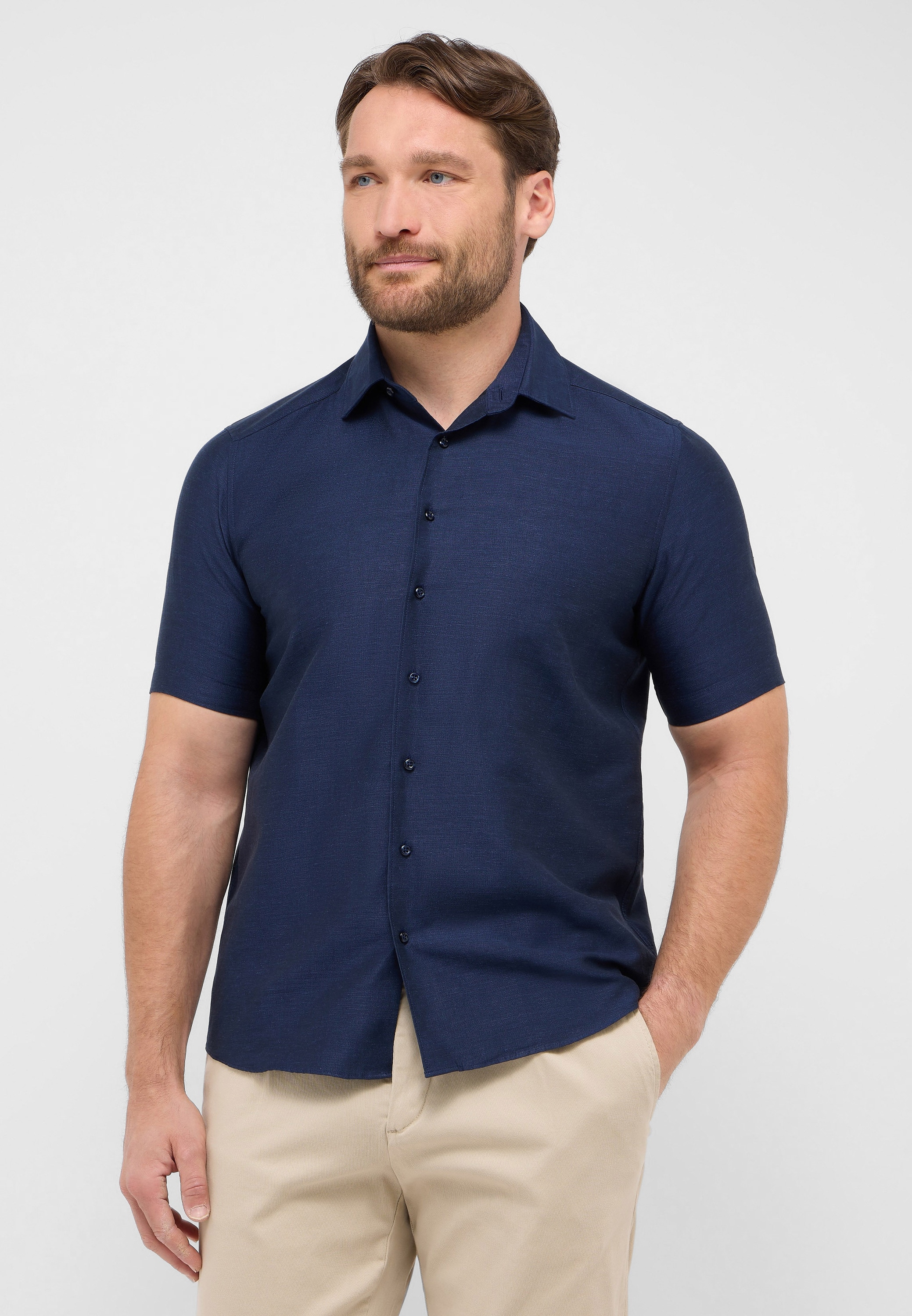 Eterna Kurzarmhemd "COMFORT FIT", EASY IRON (bügelleicht) günstig online kaufen