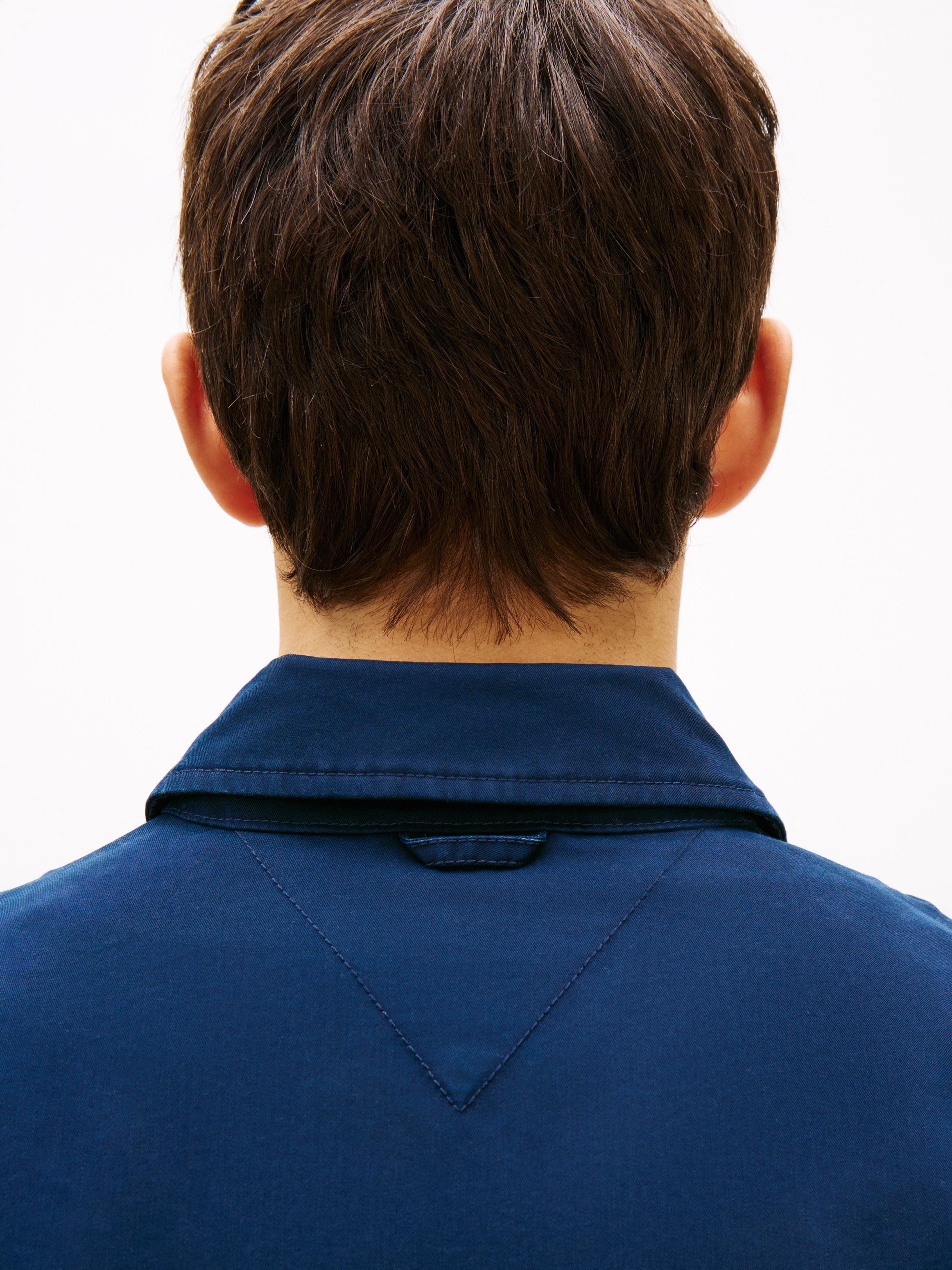 Tommy Jeans Hemdjacke "TJM COLORBLOCK" ohne Kapuze Regular fit mit Hemdkrag günstig online kaufen