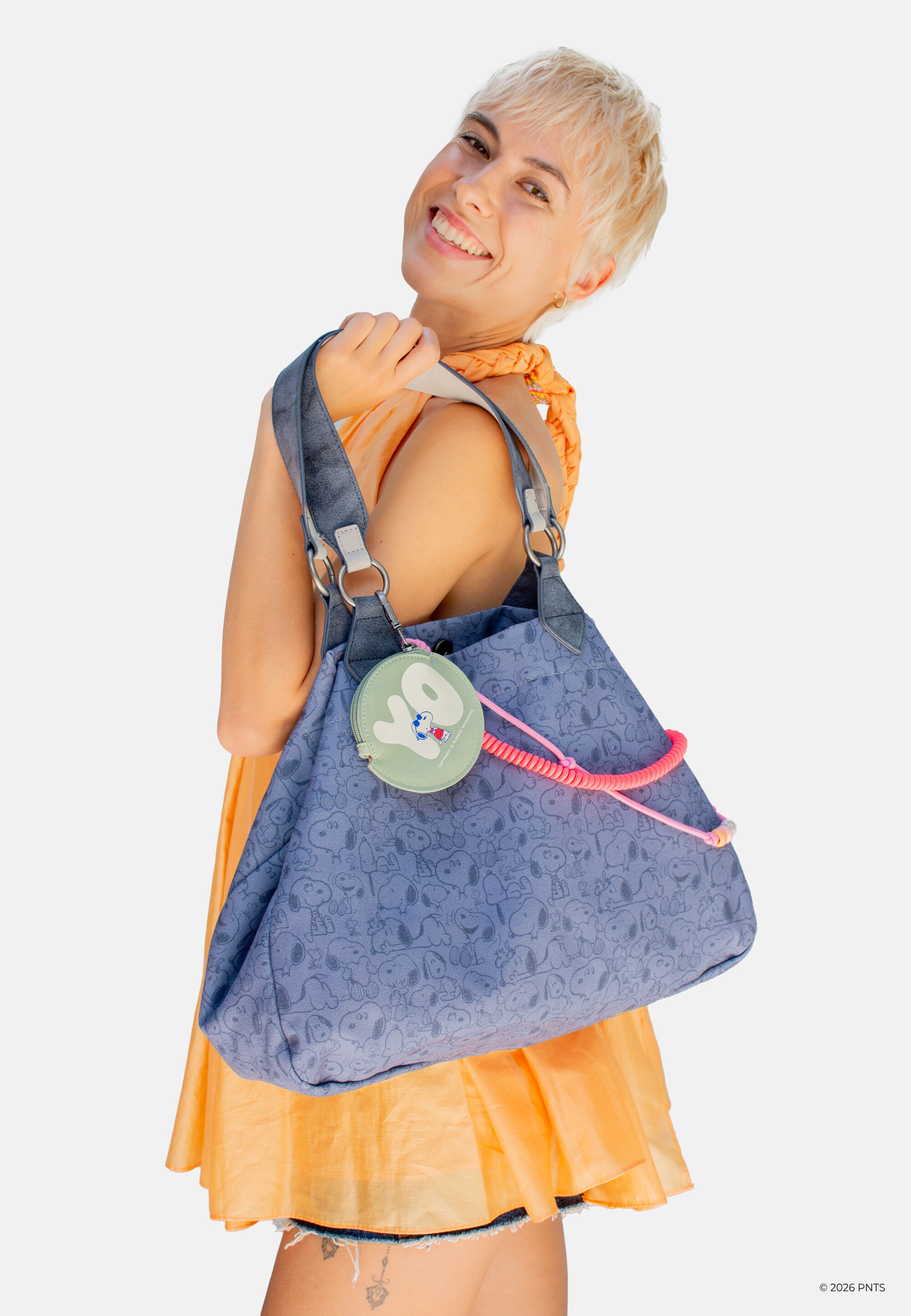 Fritzi aus Preußen Shopper »PeanutsTM x fritzi Izzy Medium Limited All Over Snoopy« mit Peanuts-Motiv