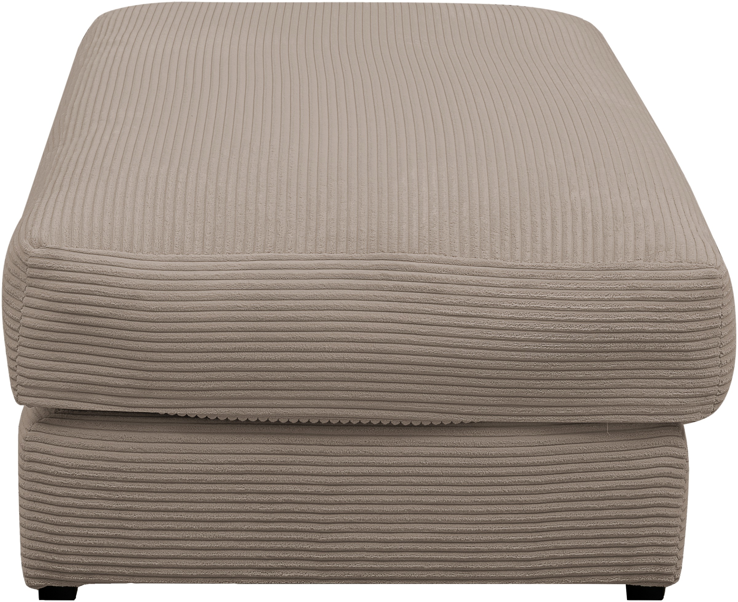 WERK2 Hocker »Eden«, Design Hocker in Cord mit besonders weichem Sitzkomfort