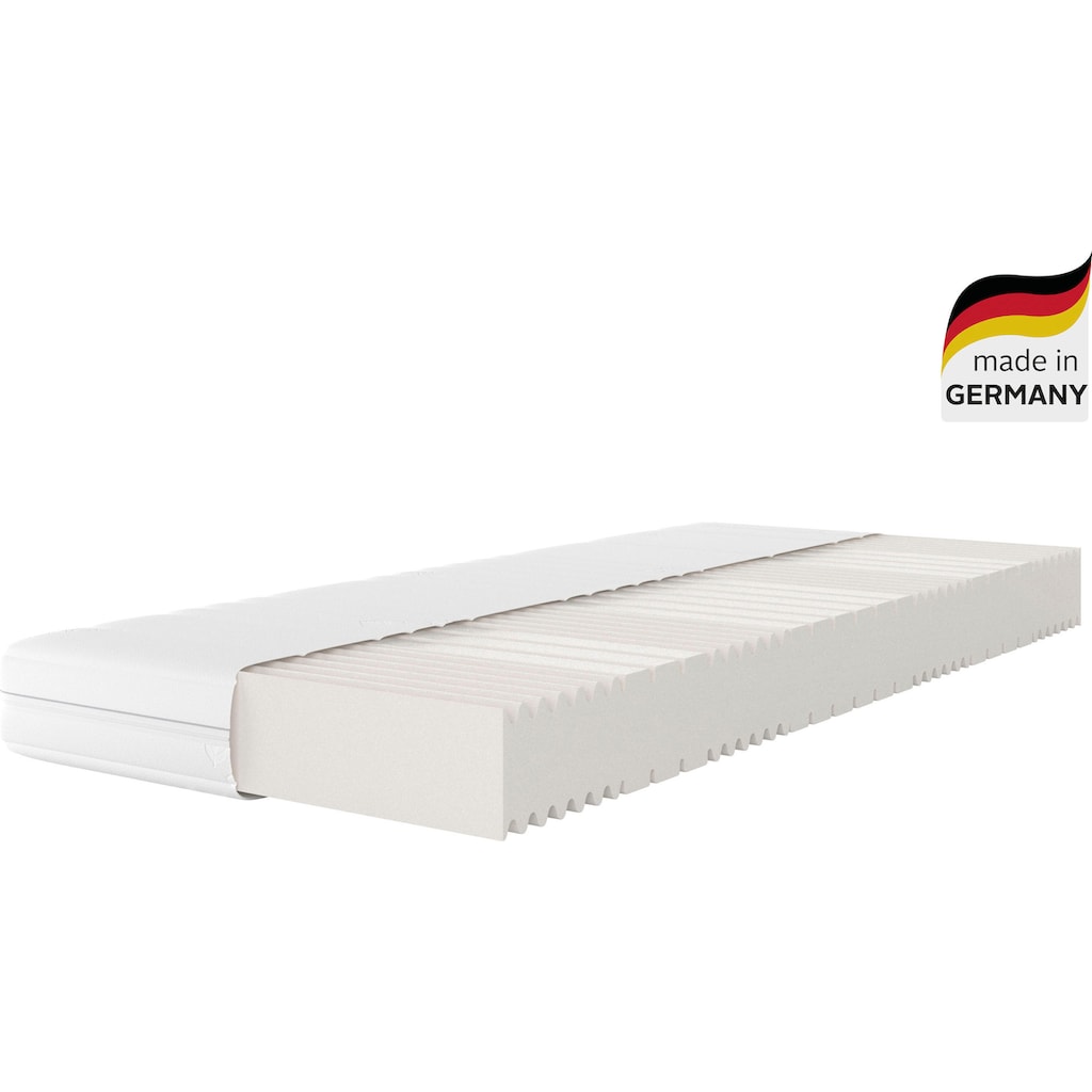 OTTO products Komfortschaummatratze »Dannika 7 Zonen Matratze 90x200 cm, 140x200 cm & weitere Größen«, 17 cm hoch, Raumgewicht: 28 kg/m³, (1 St.)