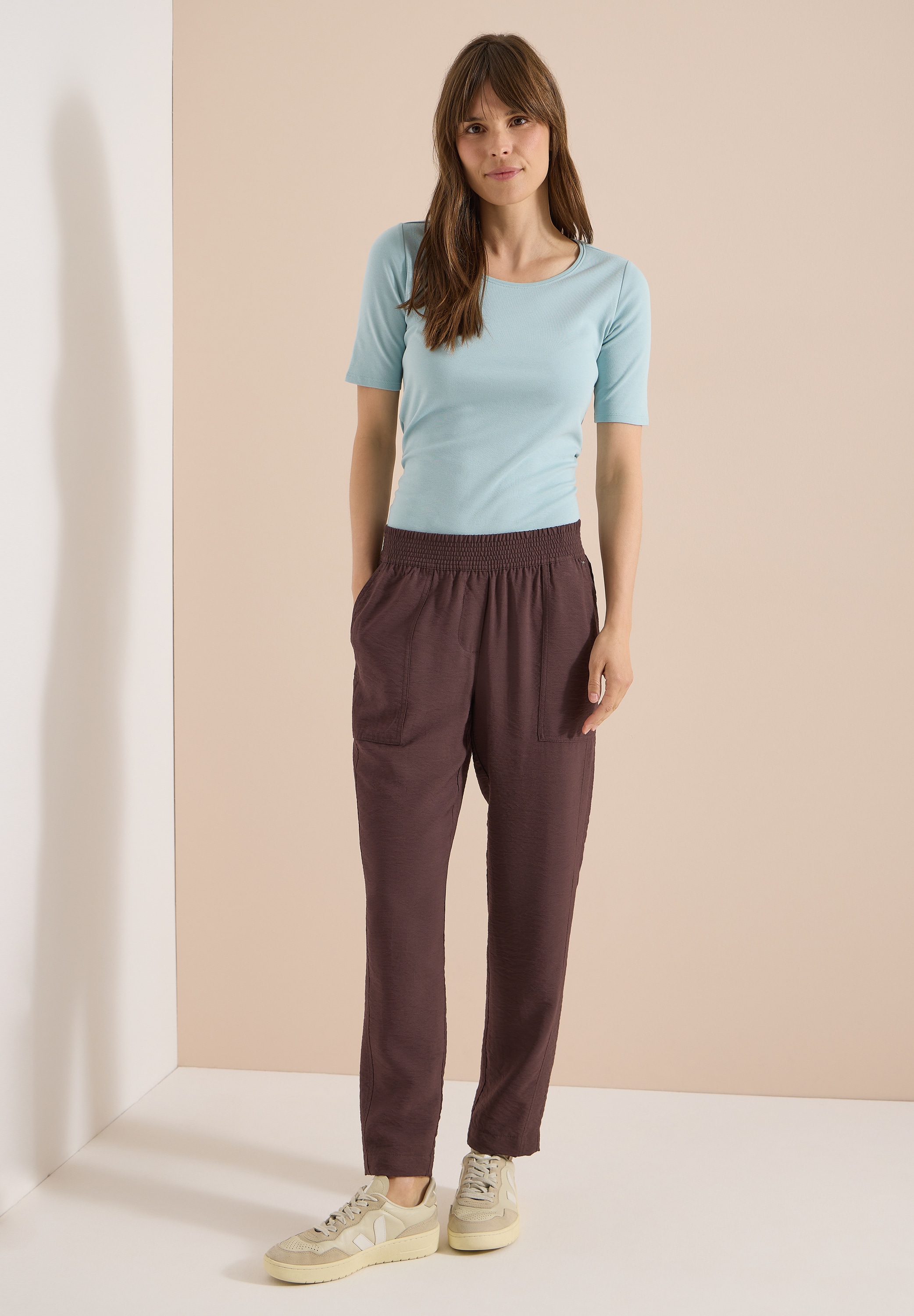 Cecil Stoffhose  im Loose Fit