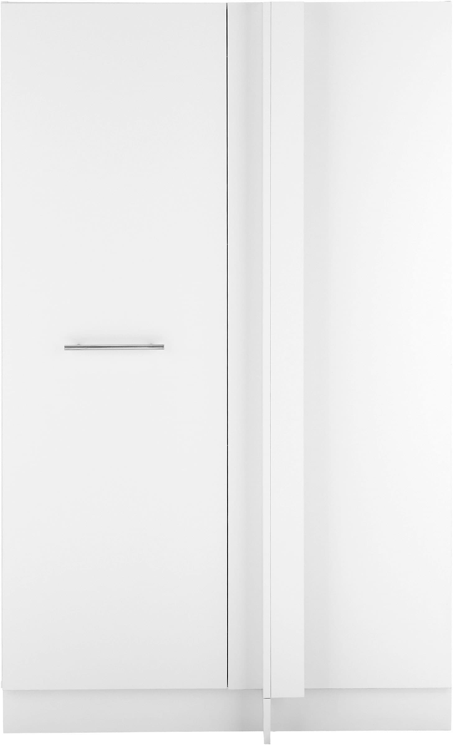 Laundreezy Eckschrank »Laundreezy, Eckschrank BxHxT 100x162x68 cm« 1 Stk. tlg. Breite 100cm, Tür L/R montierbar, Softclose-Funktion