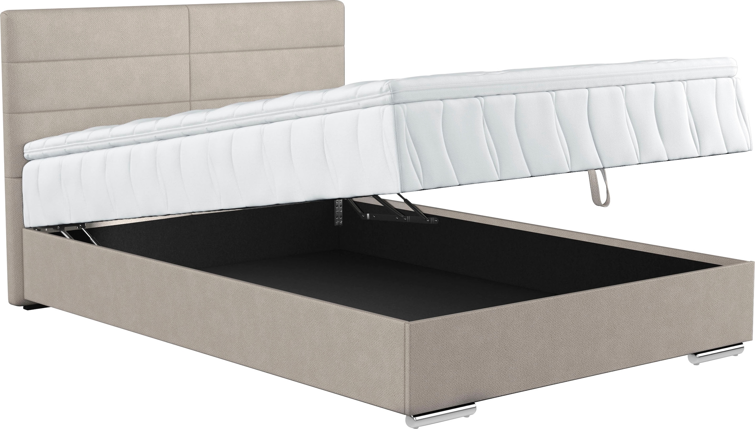 COTTA Boxbett »Tom«, mit Bettkasten, Topper und Zierkissen