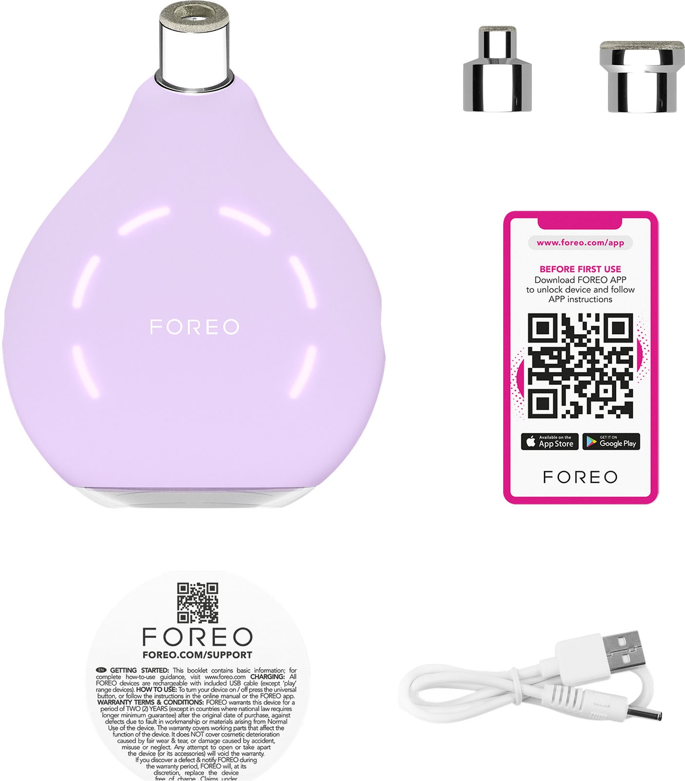 FOREO Mikrodermabrasionsgerät »KIWI™ derma«