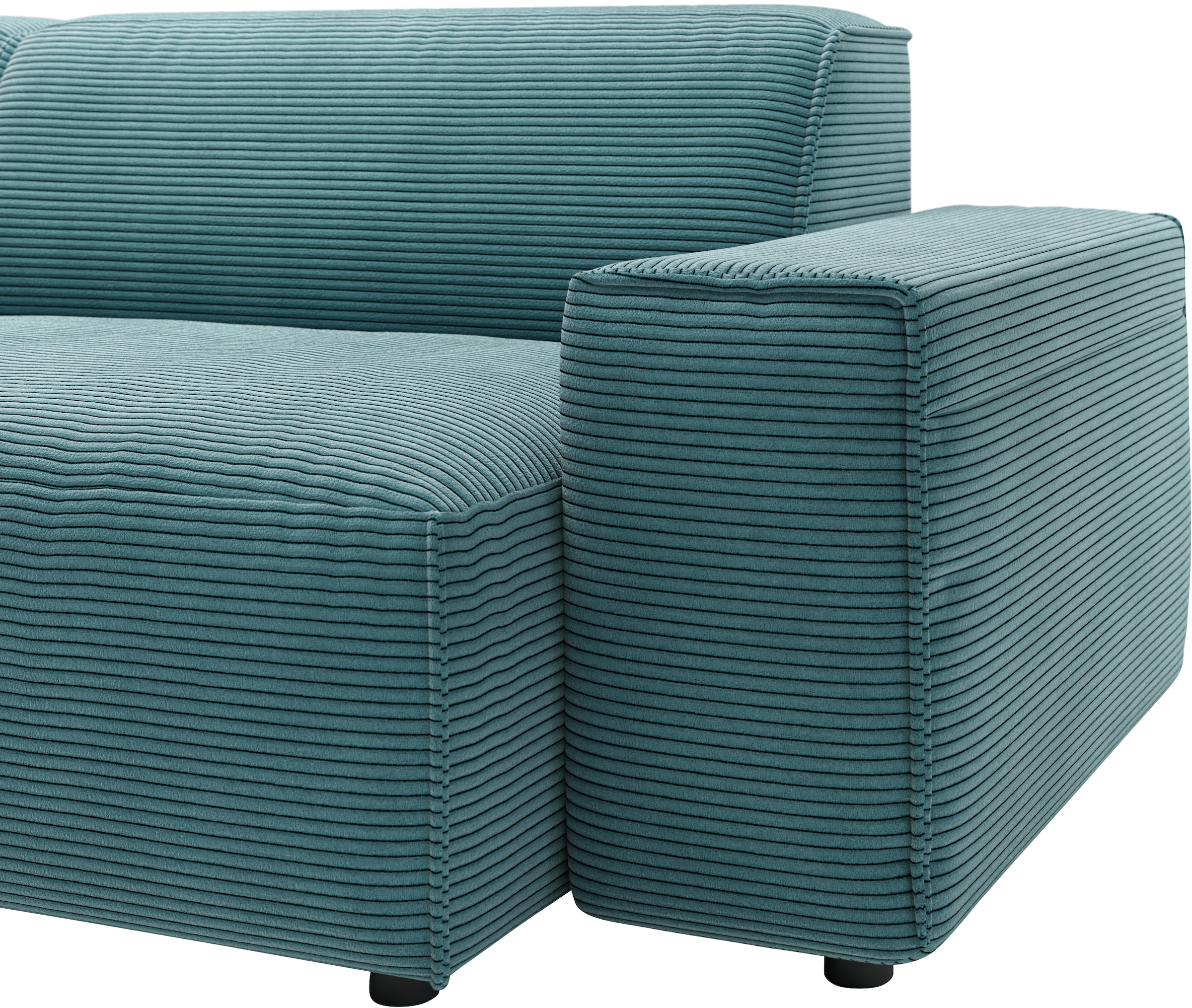 andas Ecksofa »Glimminge auch in Breitcord, Feincord, Bouclé + Easy care-Bezug«, L-Form, Breite 294, Zierkissen