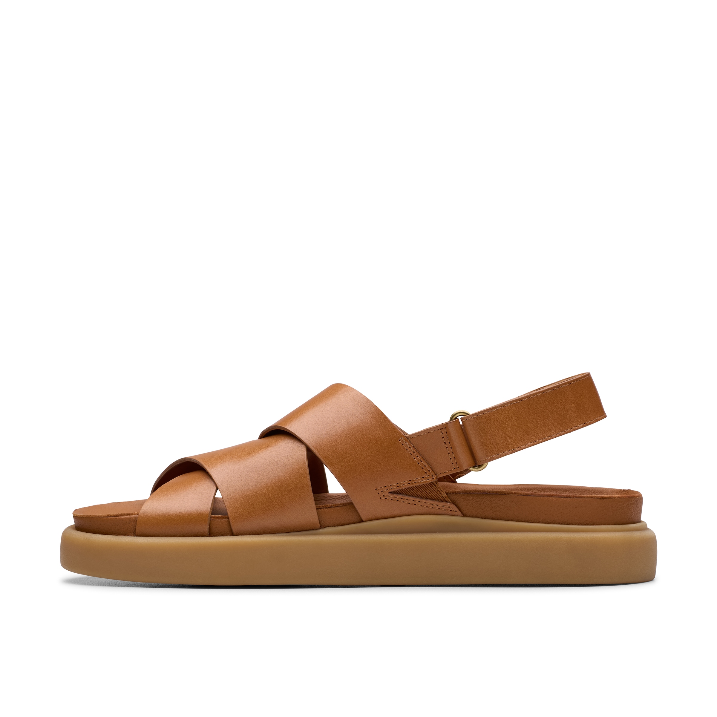 Clarks Sandale »Aristella Sun«, Sling Sandale, Sommerschuh mit Klettverschluss