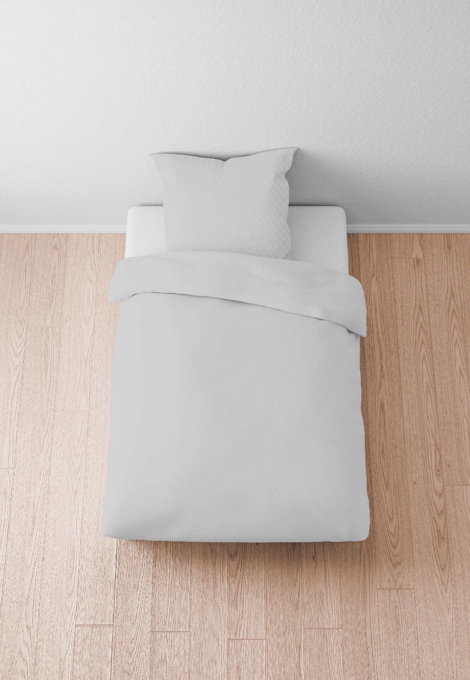 Biberna Bettwäsche »0490500« 2 Stk. Tencel-Flanell, made in Germany, weich+wohlig warm, pflegeleicht, RV